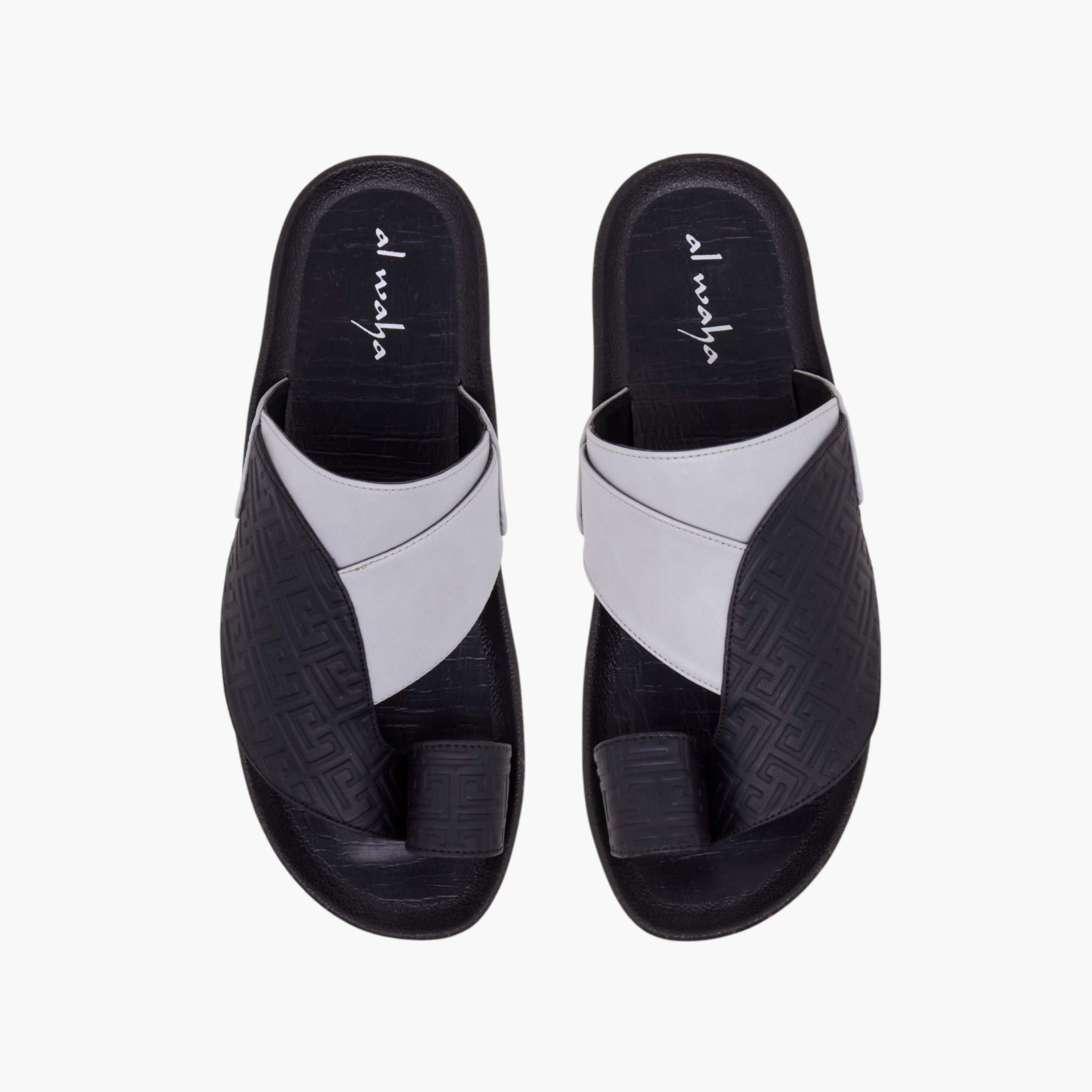 صندل عربي رجالي بتفاصيل حلقة إصبع من إل بي إل بواسطة شو إكسبريس-men-shoes-sandals-image-7