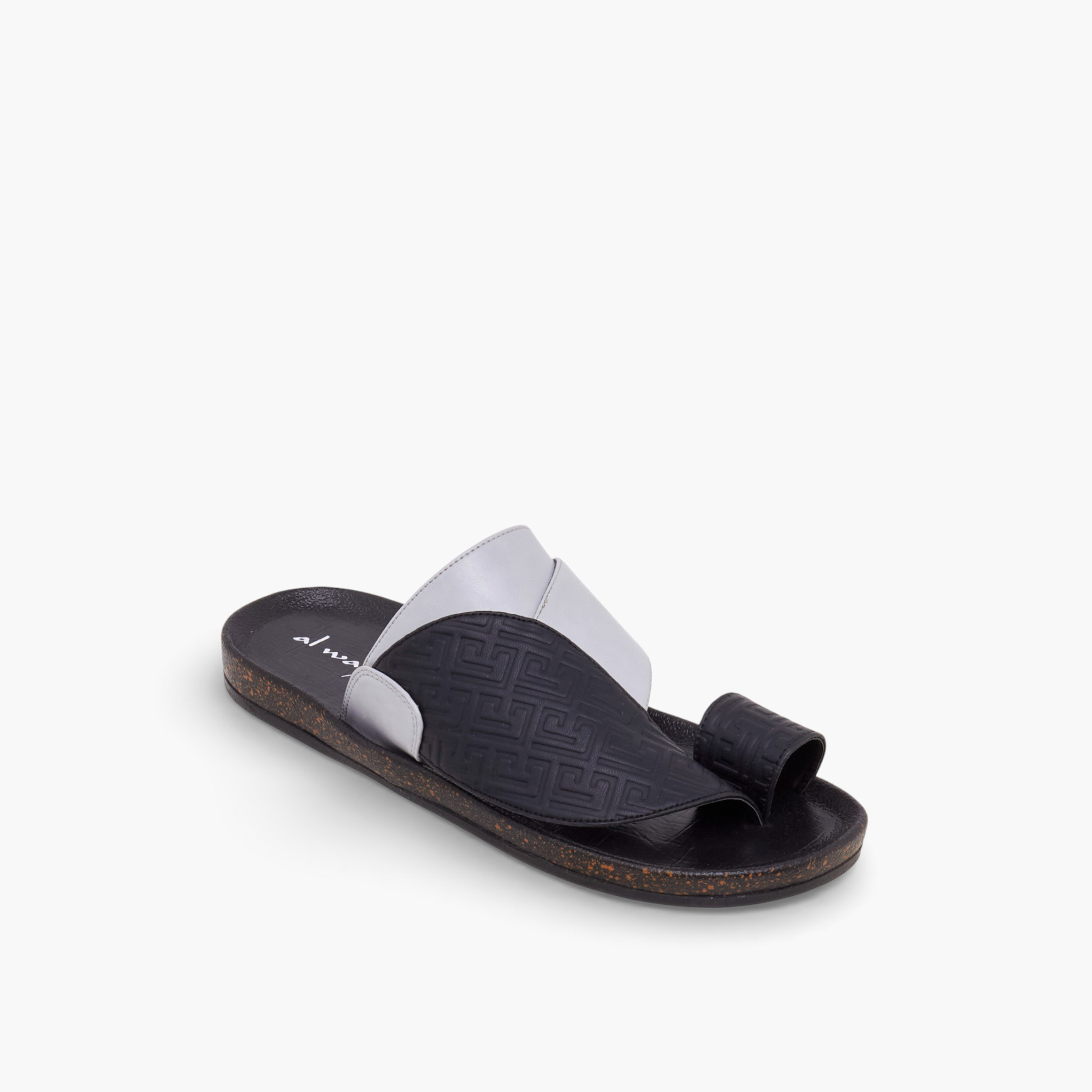 صندل عربي رجالي بتفاصيل حلقة إصبع من إل بي إل بواسطة شو إكسبريس-men-shoes-sandals-image-8