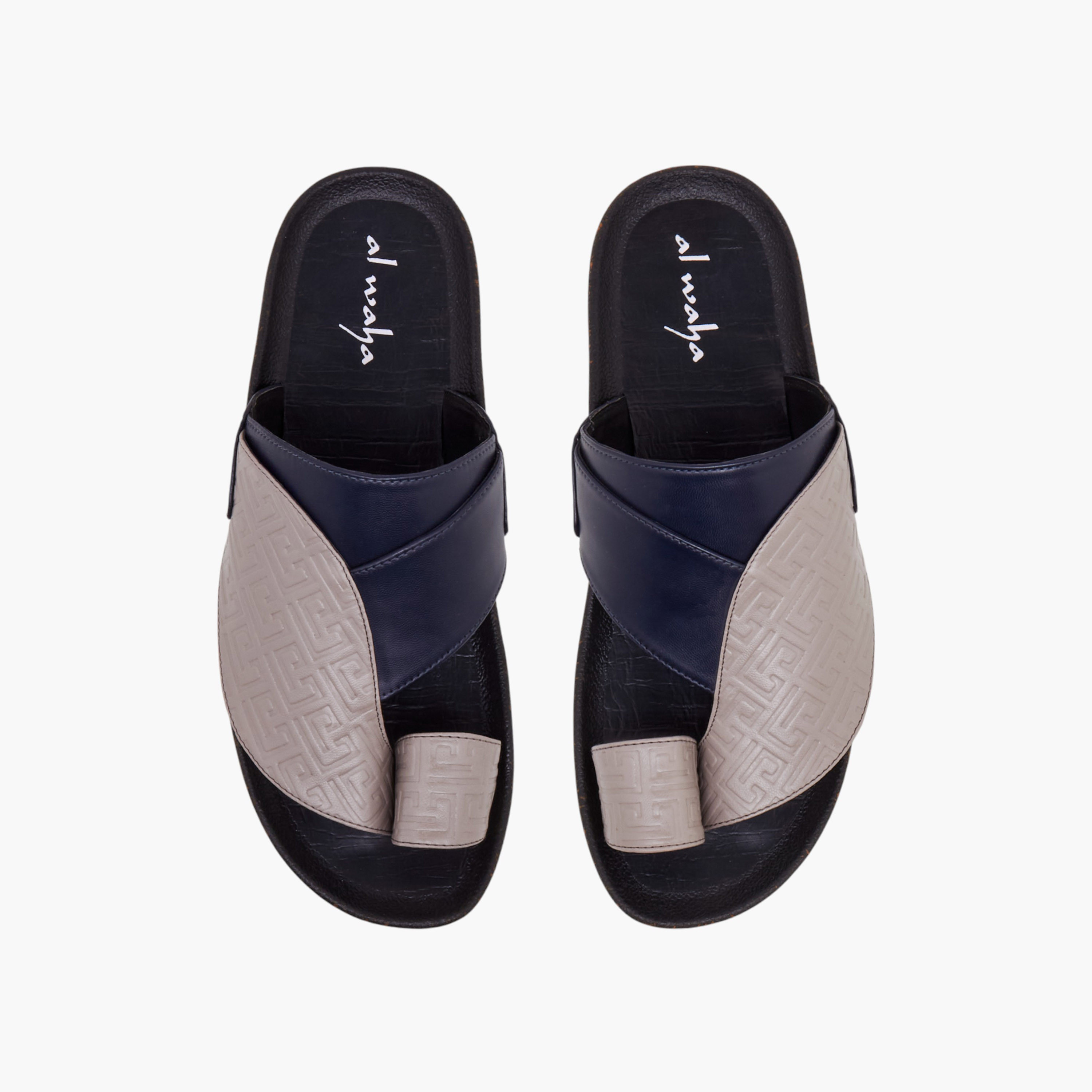 صندل عربي رجالي بتفاصيل حلقة إصبع من إل بي إل بواسطة شو إكسبريس-men-shoes-sandals-image-1