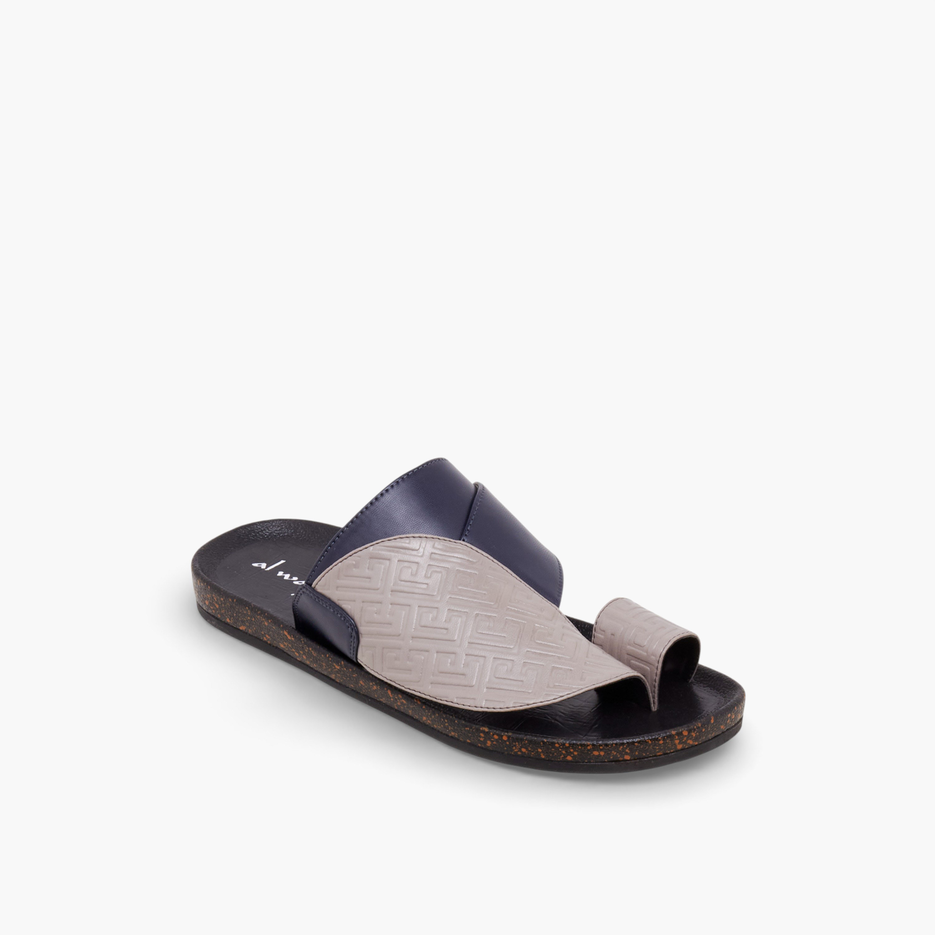 صندل عربي رجالي بتفاصيل حلقة إصبع من إل بي إل بواسطة شو إكسبريس-men-shoes-sandals-image-2