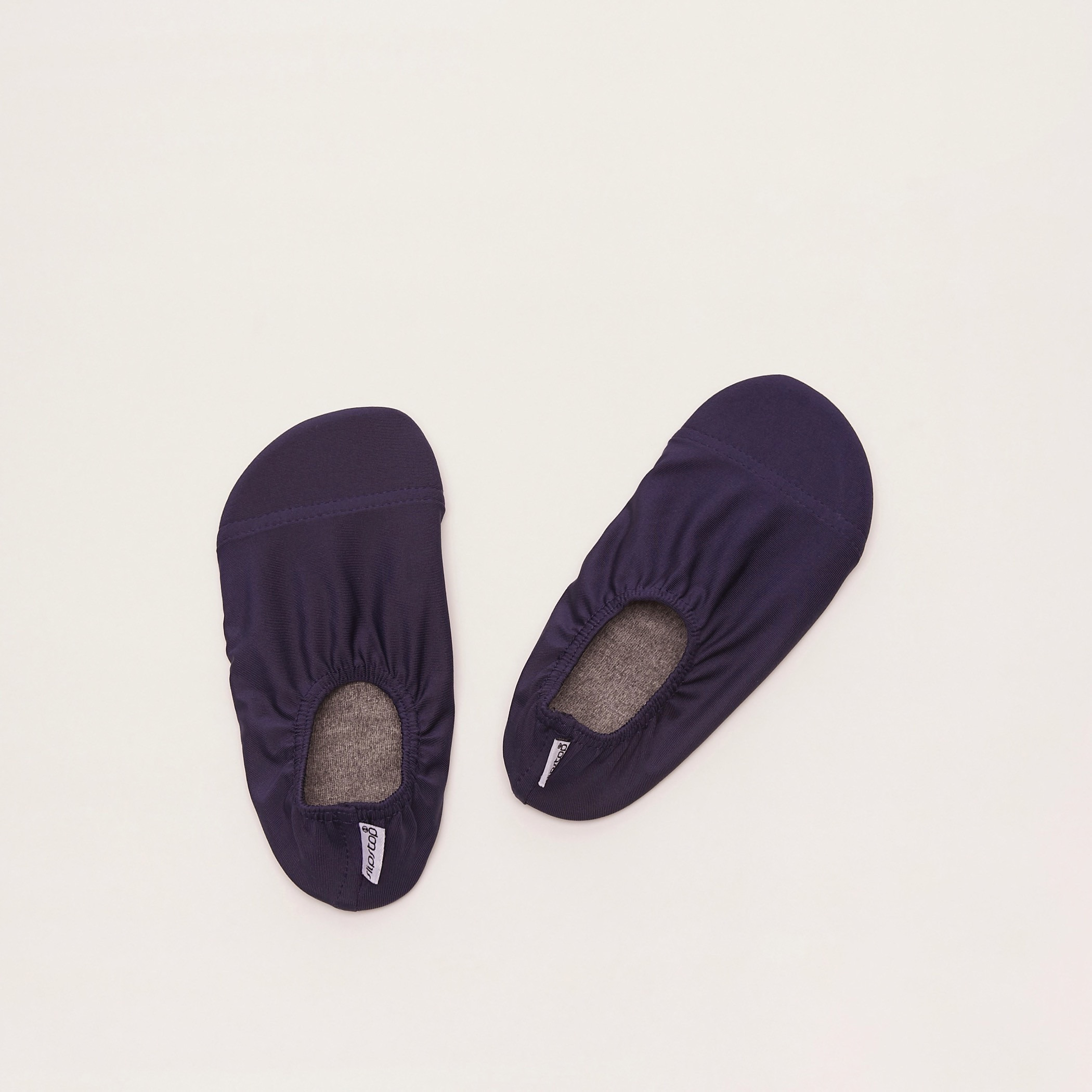 Slipstop Navy Junior Slip-On Shoes-baby-boys-clothing-swimwear-image-1