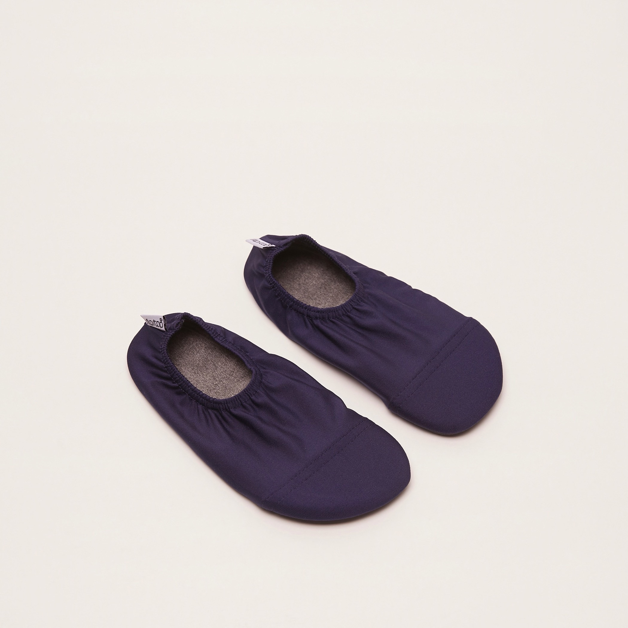 Slipstop Navy Junior Slip-On Shoes-baby-boys-clothing-swimwear-image-2