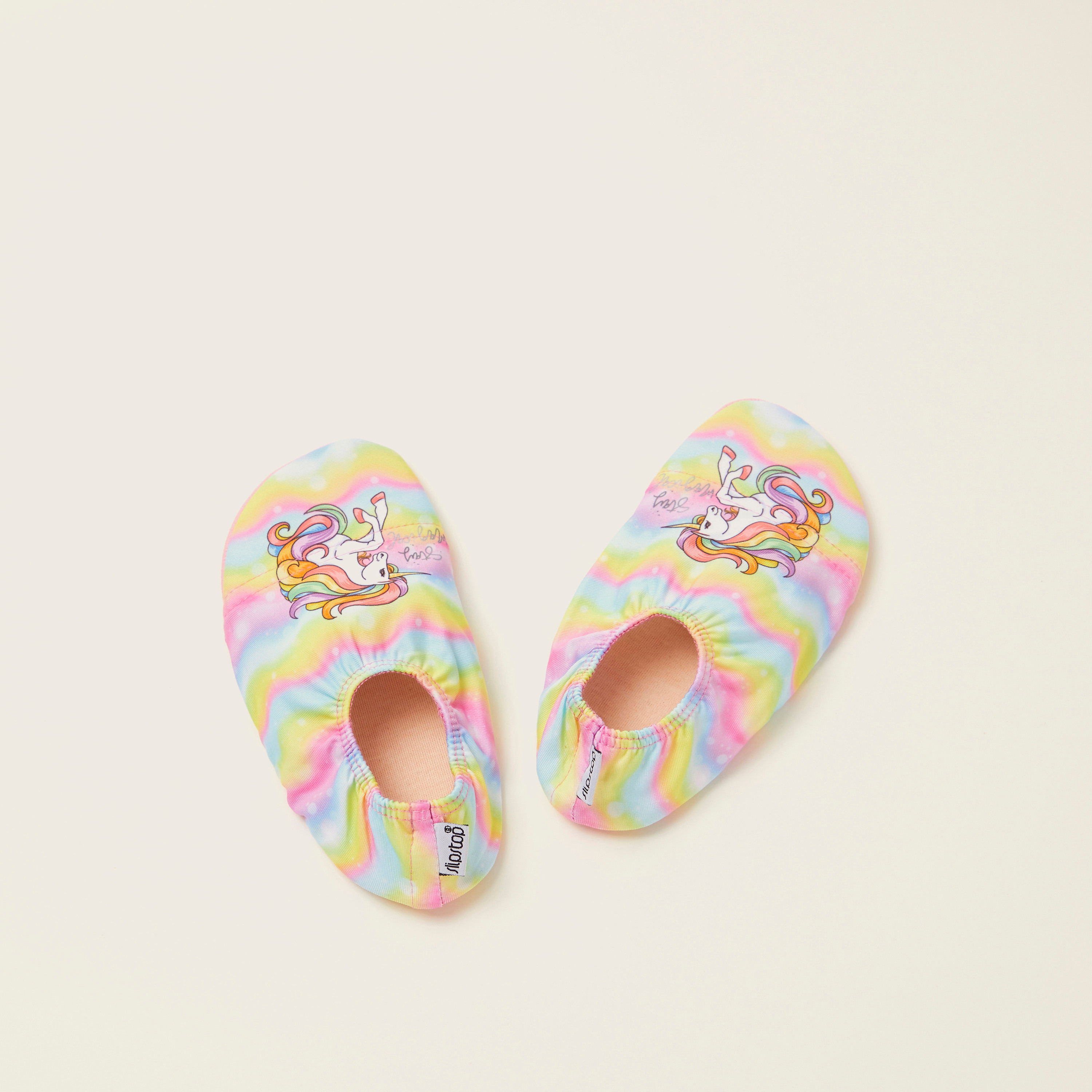 Slipstop Magical Unicorn Print Shoes-boys-clothing-sportswear-swimwear-image-1