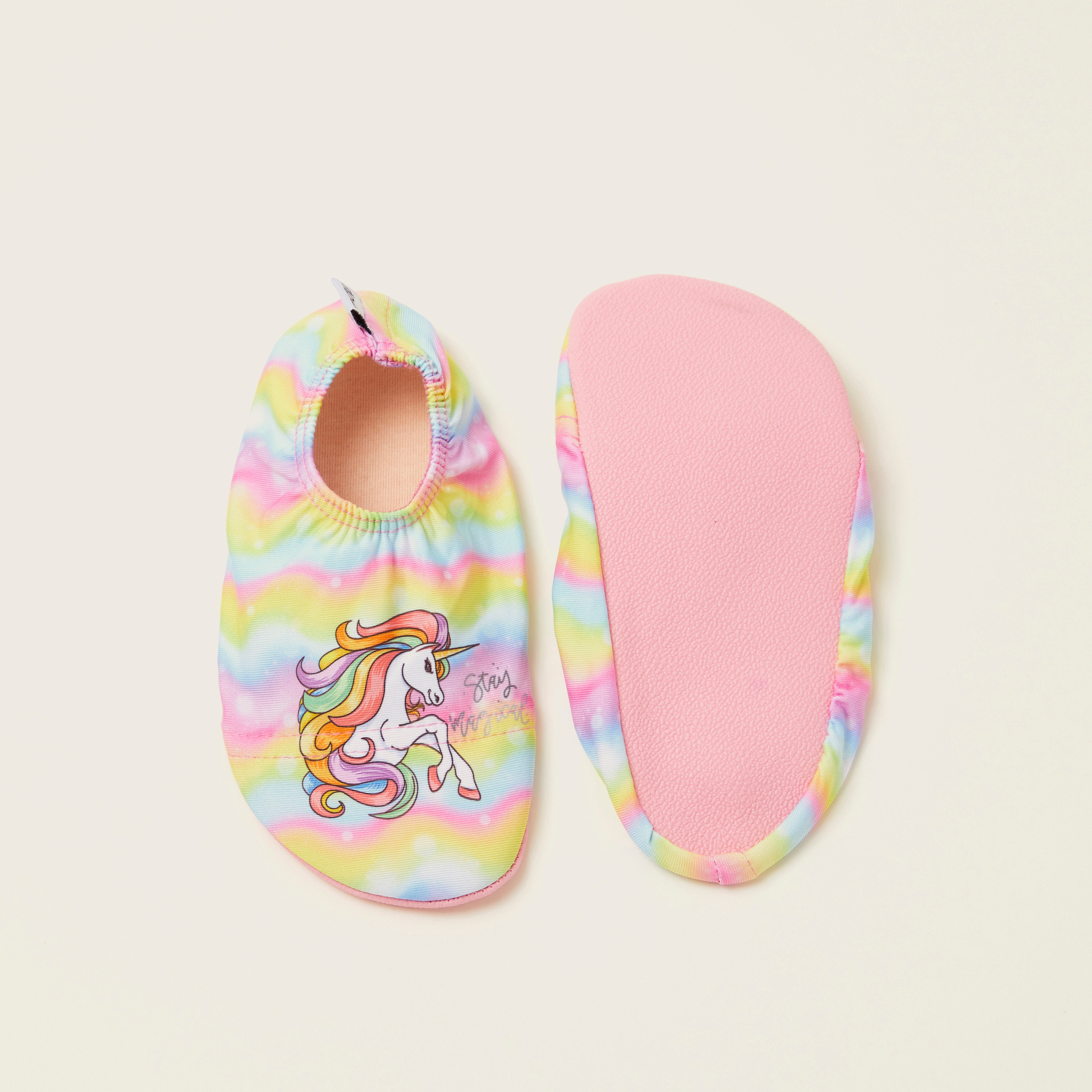 Slipstop Magical Unicorn Print Shoes-boys-clothing-sportswear-swimwear-image-5