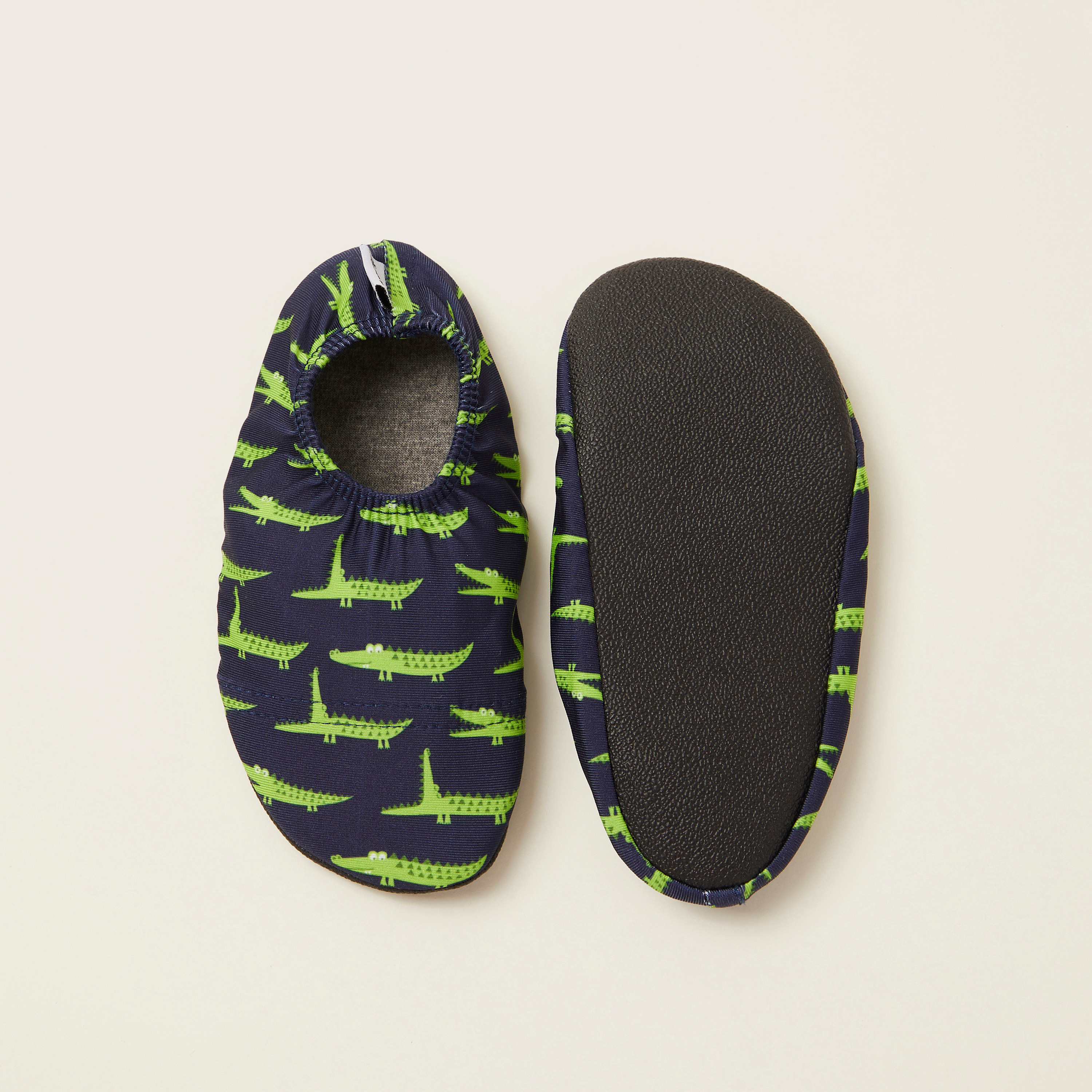 حذاء سهل الارتداء بطبعات تمساح-boys-clothing-swimwear-image-1