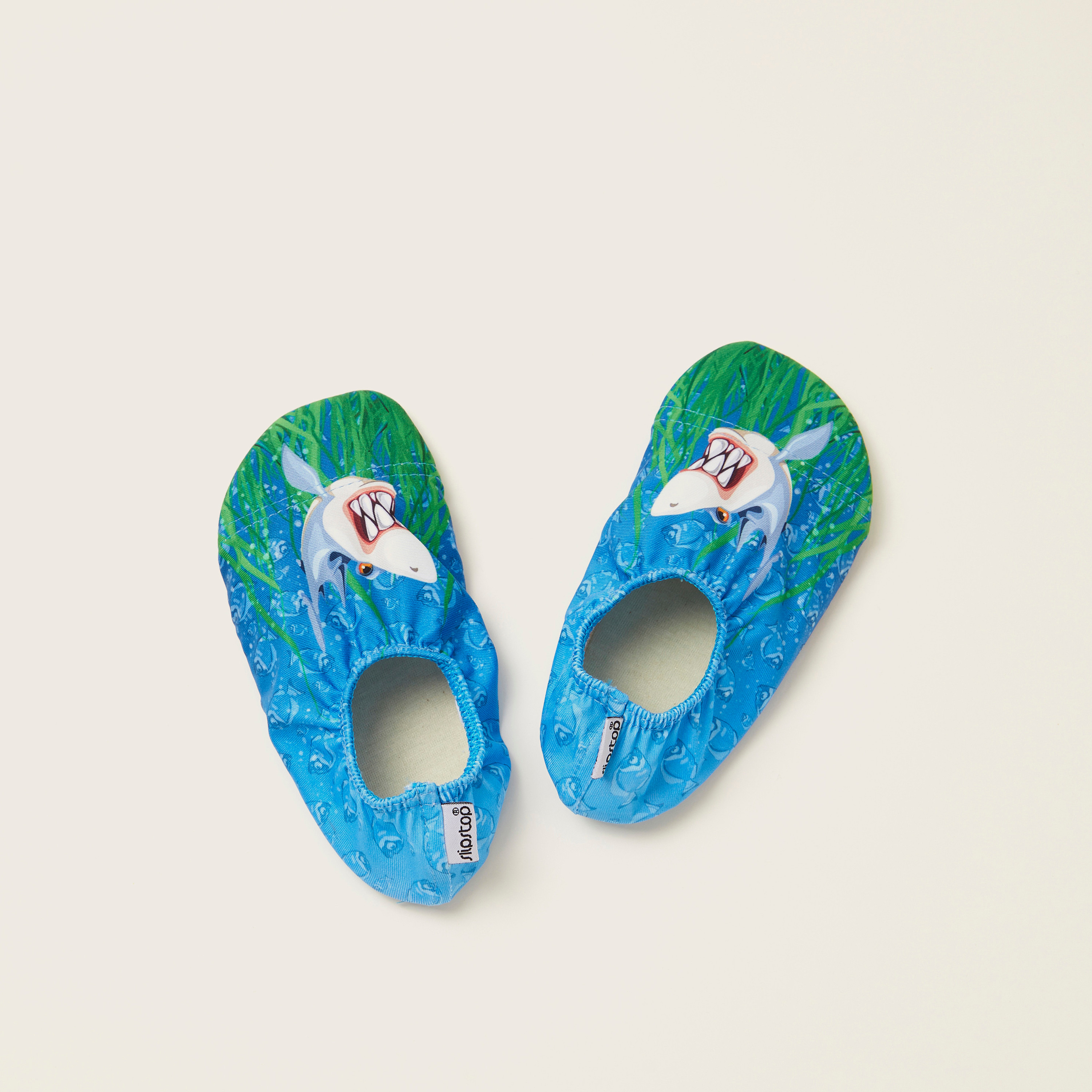 Hugo Printed Slip-On Footies-boys-clothing-swimwear-image-1