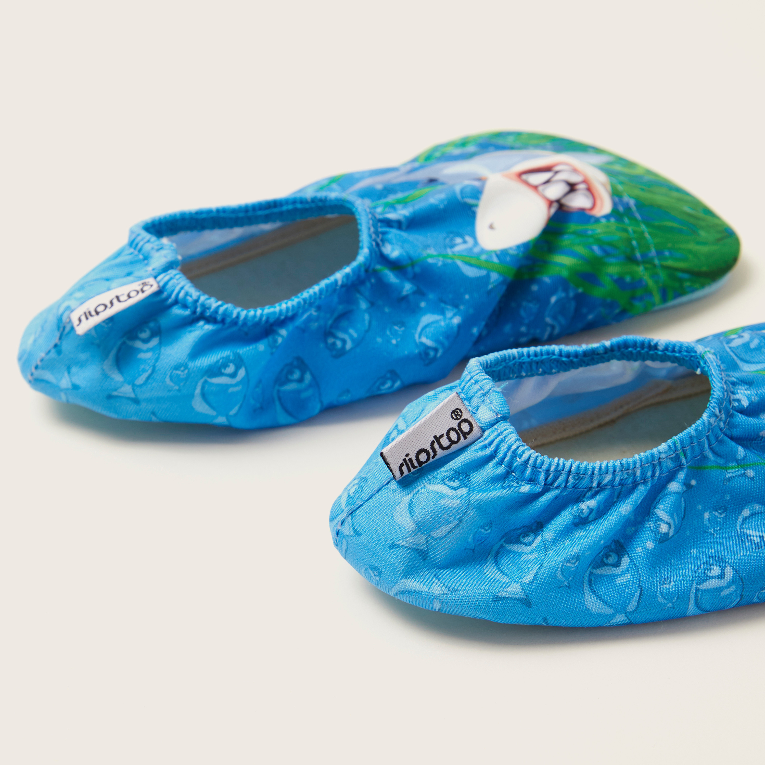 Hugo Printed Slip-On Footies-boys-clothing-swimwear-image-4