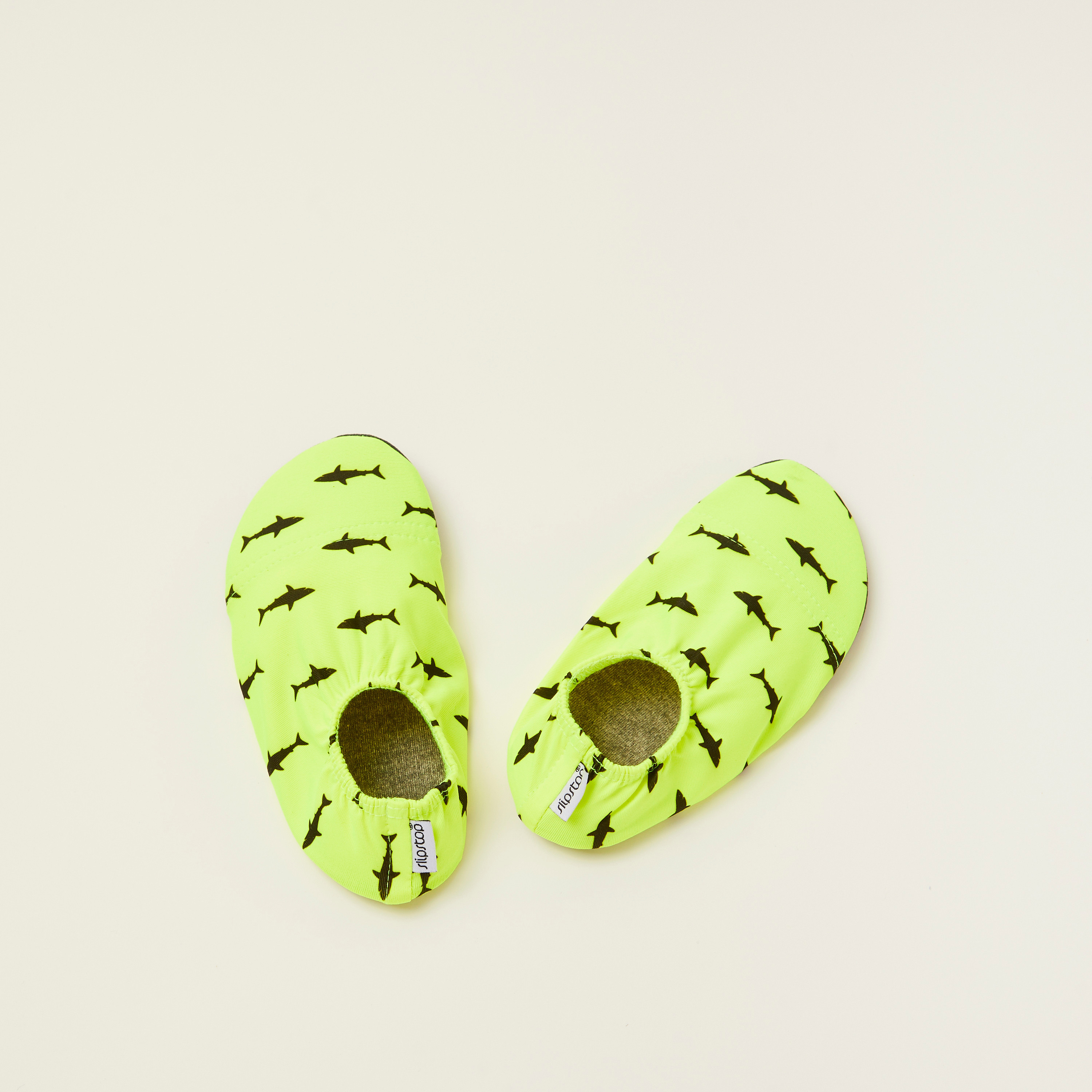 Slipstop Anti-Slip Shark Print Shoes-baby-boys-clothing-swimwear-image-1