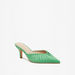 Celeste Women's Pleat Detail Slip-On Mules with Kitten Heels-Women%27s Heel Shoes-thumbnailMobile-0