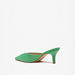 Celeste Women's Pleat Detail Slip-On Mules with Kitten Heels-Women%27s Heel Shoes-thumbnailMobile-1