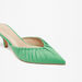 Celeste Women's Pleat Detail Slip-On Mules with Kitten Heels-Women%27s Heel Shoes-thumbnailMobile-4