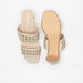 Celeste Women's Laser Cut Strap Slip-On Sandals with Block Heels-Women%27s Heel Sandals-thumbnail-4