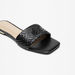 Celeste Women's Embossed Slip-On Flat Sandals-Women%27s Flat Sandals-thumbnail-4