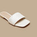 Celeste Women's Embossed Slip-On Flat Sandals-Women%27s Flat Sandals-thumbnail-4