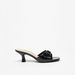 Celeste Women's Buckle Slip-On Sandals with Kitten Heels-Women%27s Heel Sandals-thumbnailMobile-3