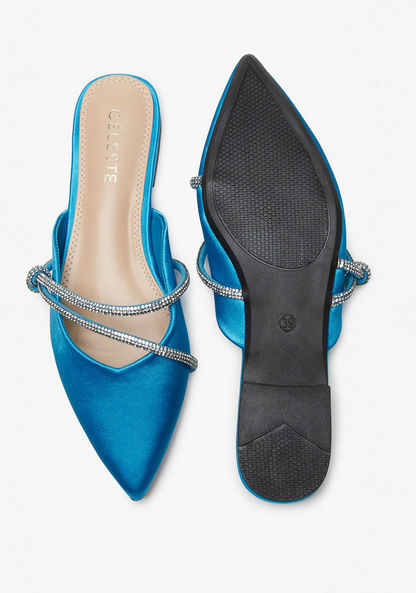 Celeste Women's Embellished Slip-On Mules-Women%27s Casual Shoes-image-3