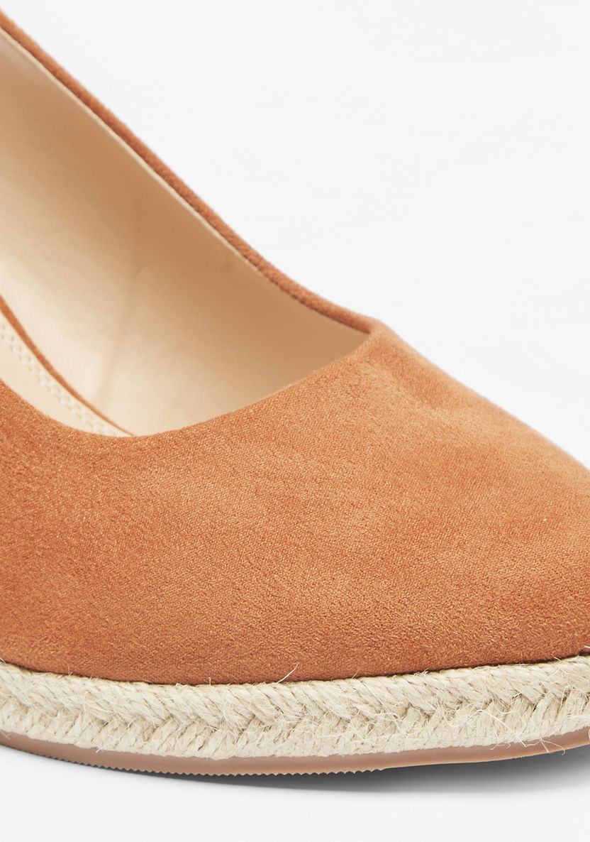 Celeste Women's Slingback Sandals with Wedge Heels and Buckle Closure-Women%27s Heel Shoes-image-6