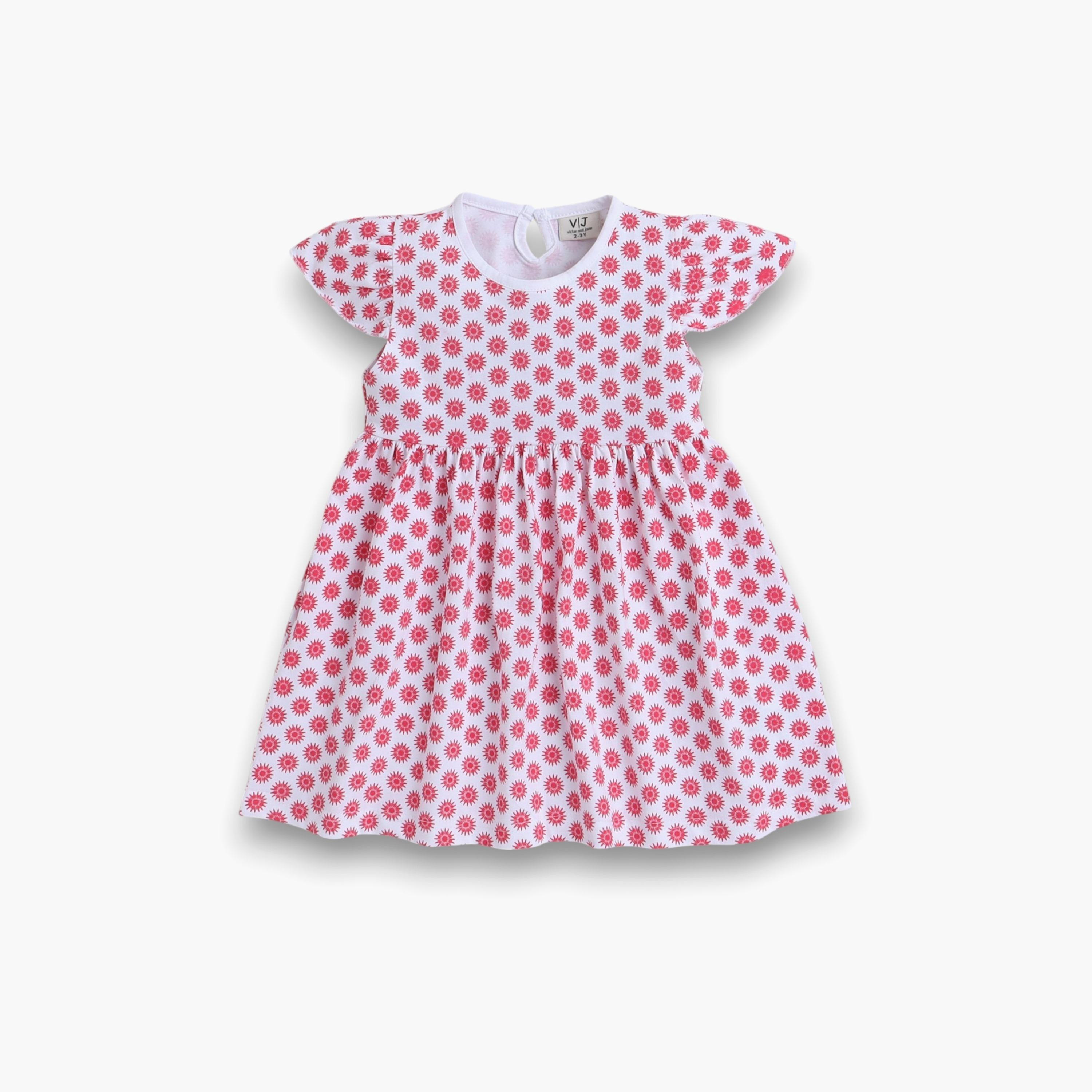 Victor and Jane 2-Piece Printed Cap Sleeves Dresses-girls-clothing-dressesandjumpsuits-image-4