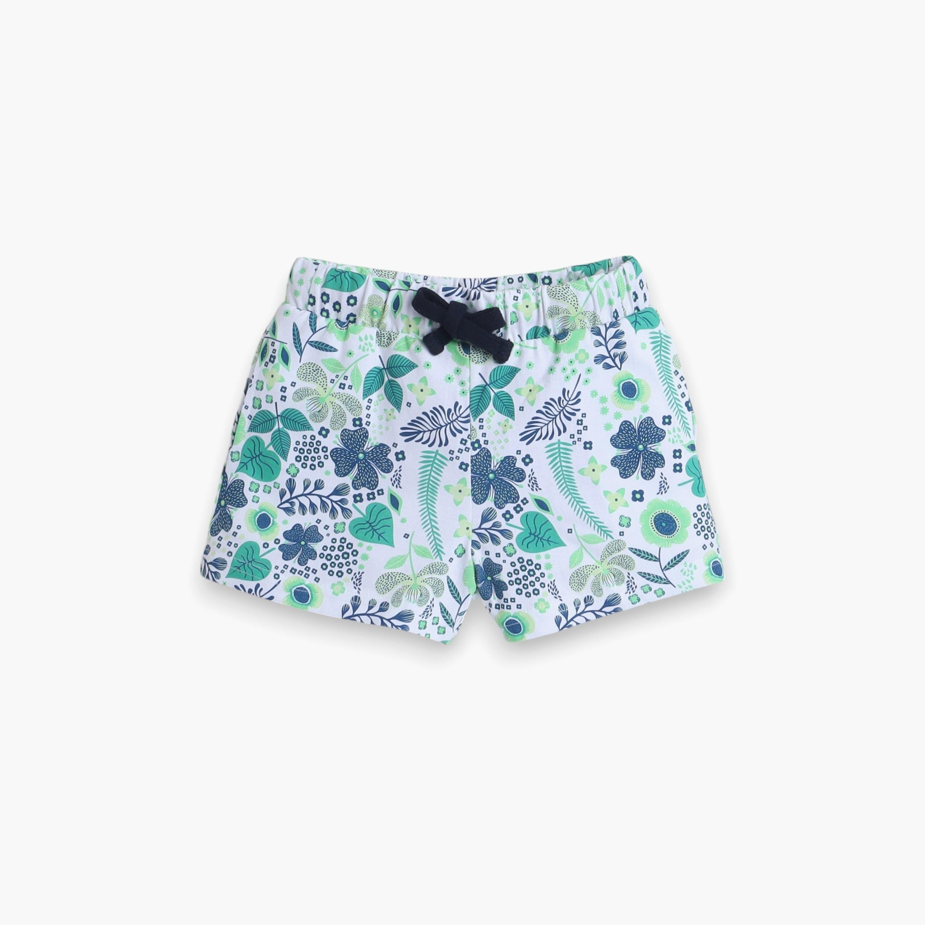 Victor and Jane 2-Piece Printed Short Sleeves T-Shirt with Shorts-baby-girls-clothing-nightwear-pyjamasets-image-4