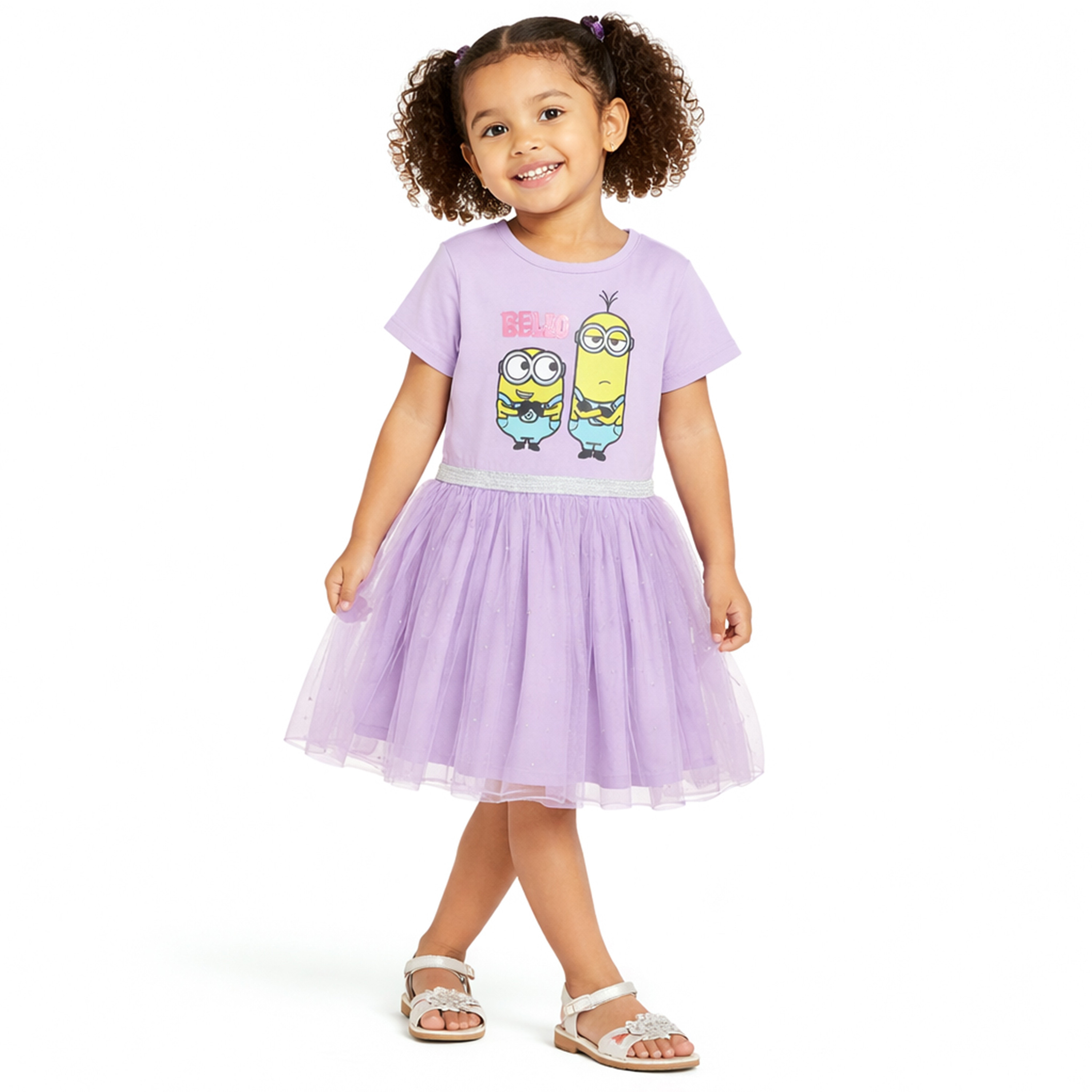 Printed Cotton Tulle Dress-girls-clothing-dressesandjumpsuits-image-1