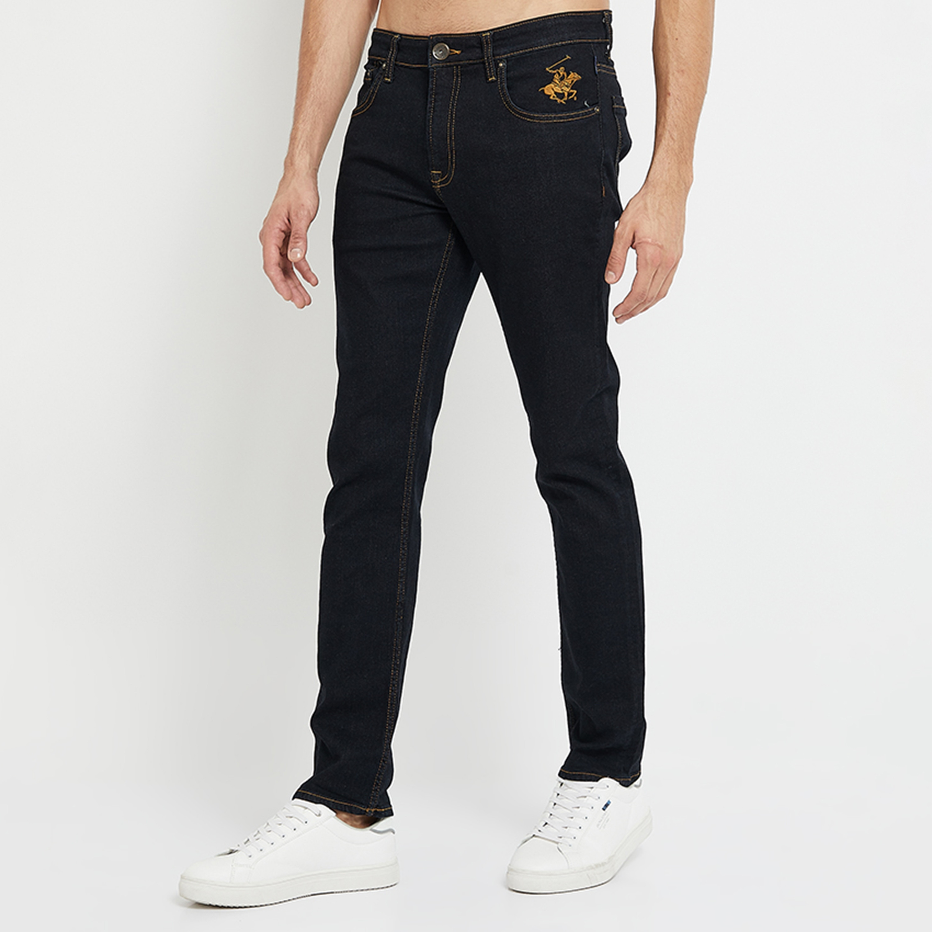 Beverly Hills Polo Club Skinny Fit 5 Pocket Mid-Rise Jeans-men-clothing-bottoms-jeans-image-1