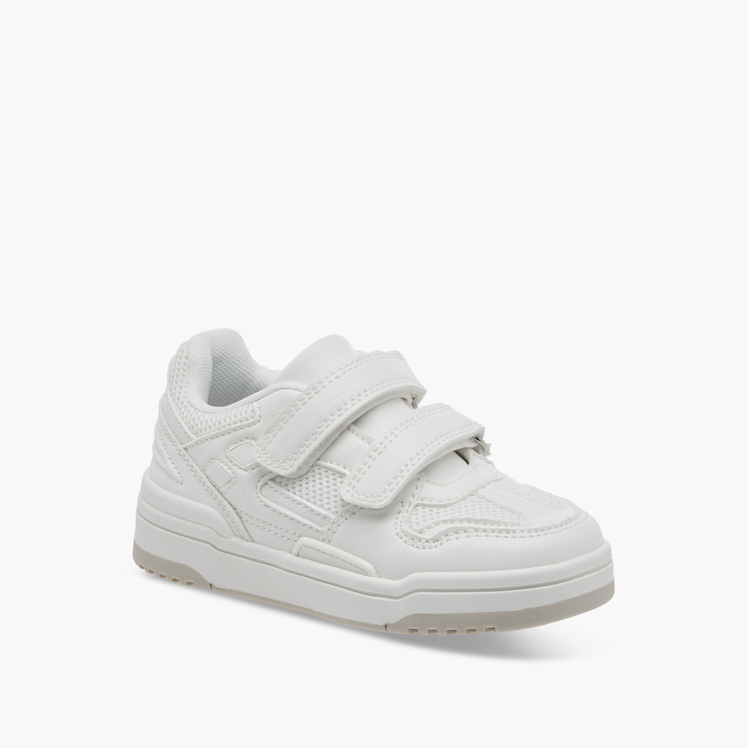 حذاء سنيكرز بشريط إغلاق لاصق للأطفال من جونيورز-boys-shoes-schoolshoes-image-2