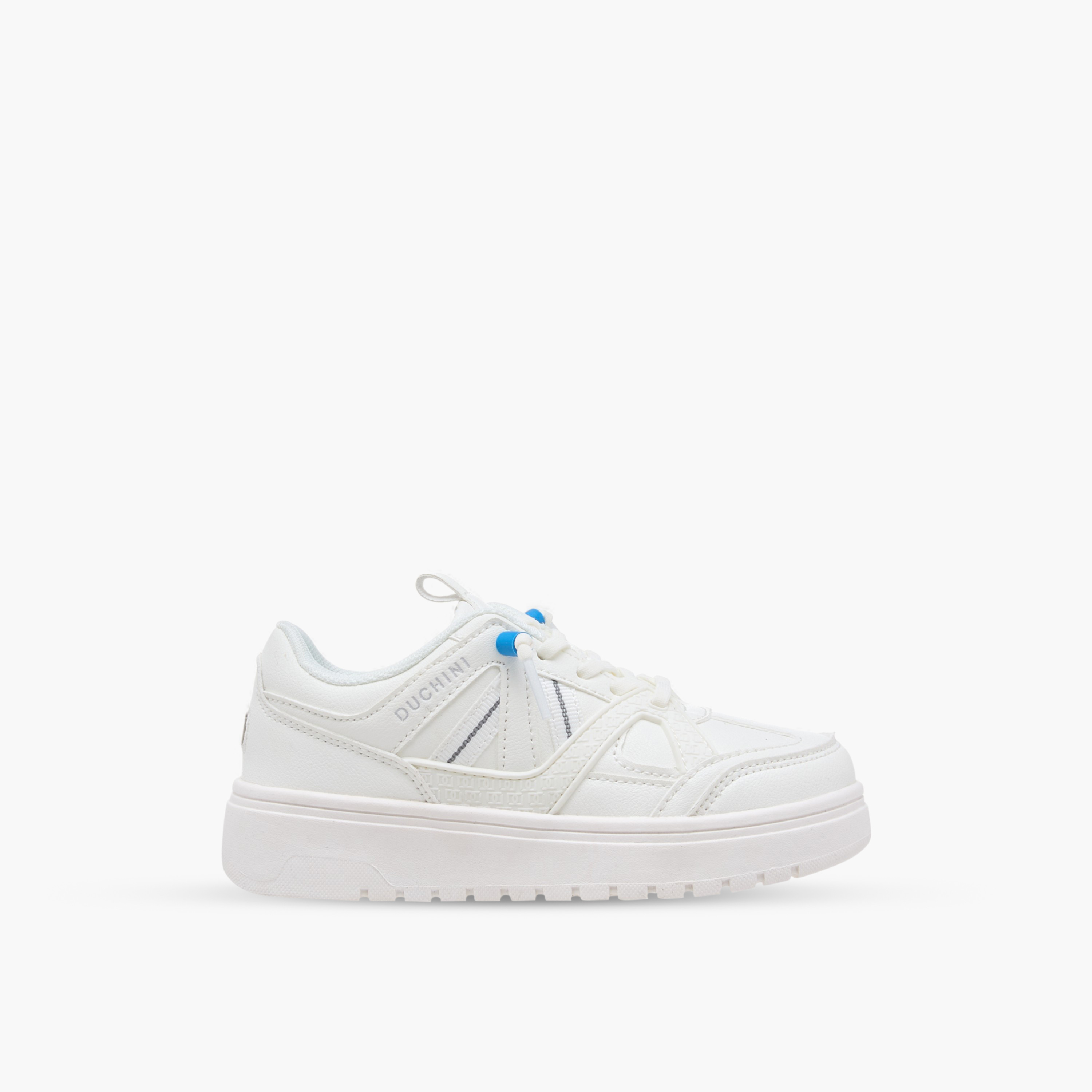 Mister Duchini Panelled Lace-Up Sneakers-boys-shoes-sneakers-image-3