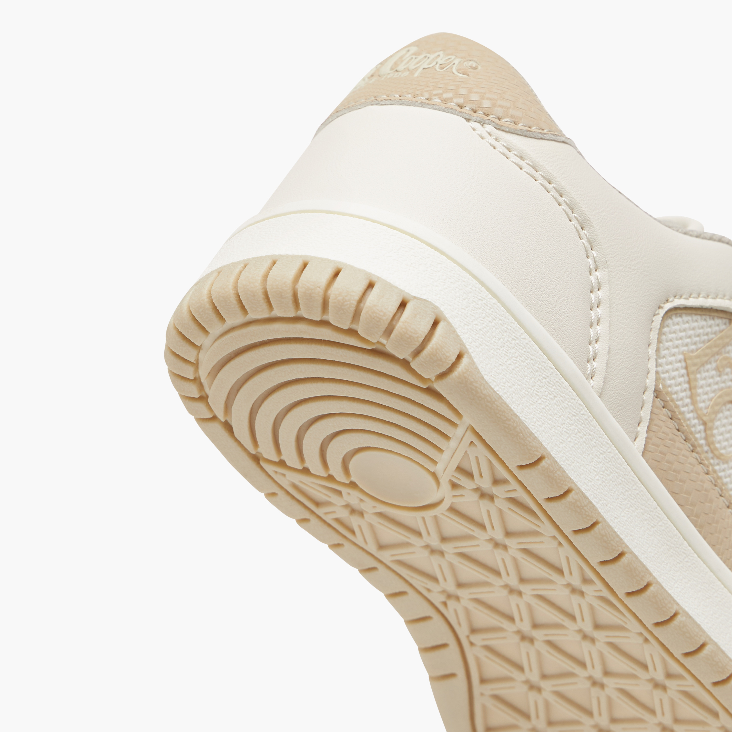 Lee Cooper Kids' Logo Applique Sneakers with Hook and Loop Closure-boys-shoes-sneakers-image-5