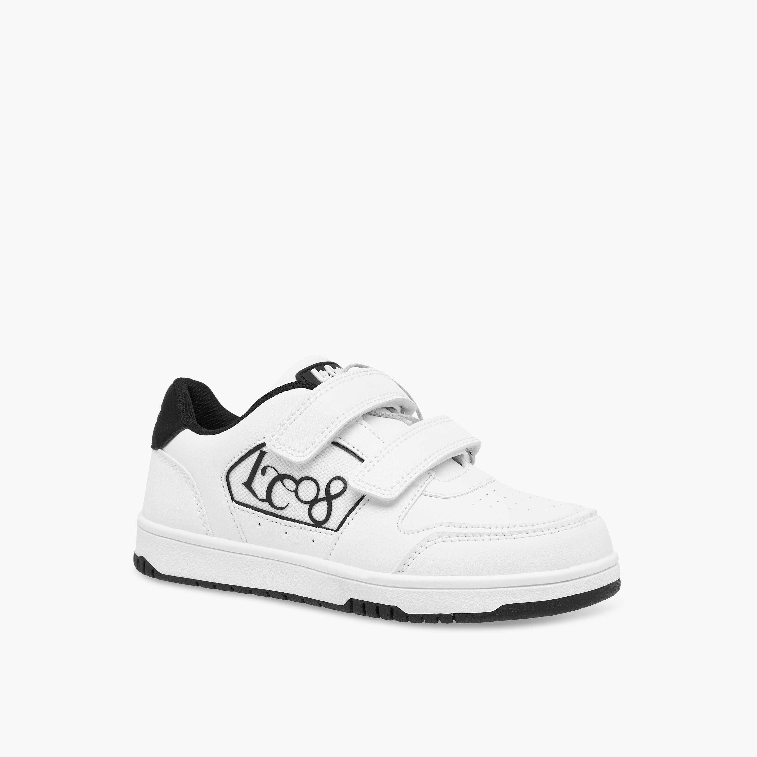 حذاء سنيكرز بزخارف شعار وشريط إغلاق لاصق للأولاد من لي كوبر-boys-shoes-schoolshoes-image-2