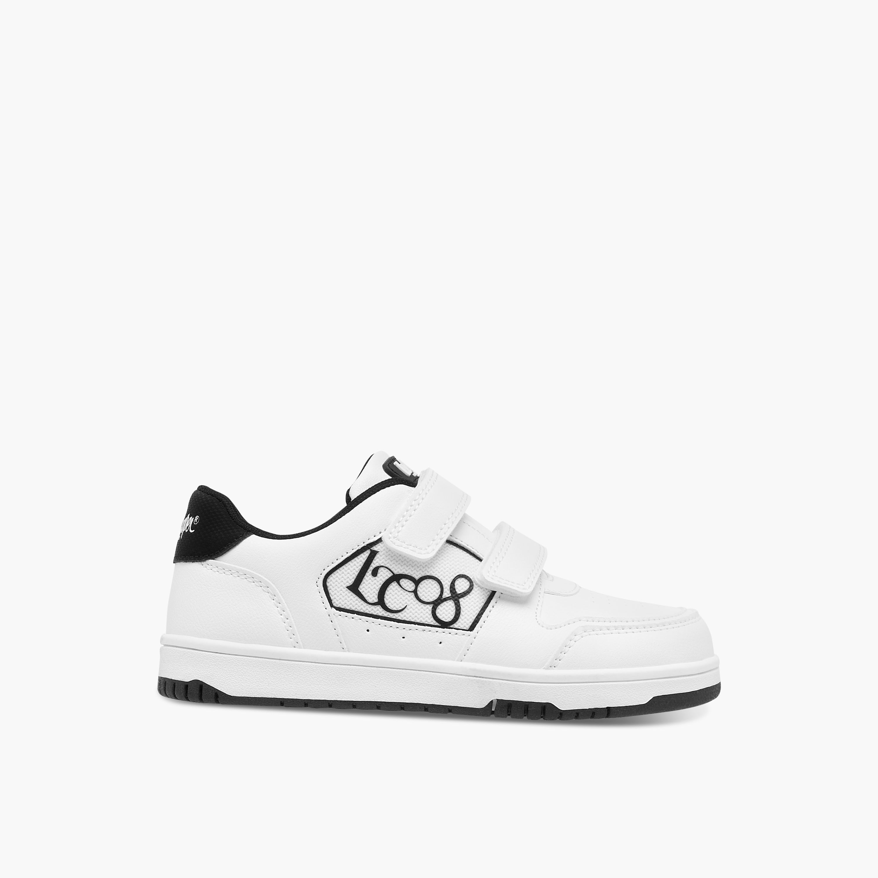 حذاء سنيكرز بزخارف شعار وشريط إغلاق لاصق للأولاد من لي كوبر-boys-shoes-schoolshoes-image-3