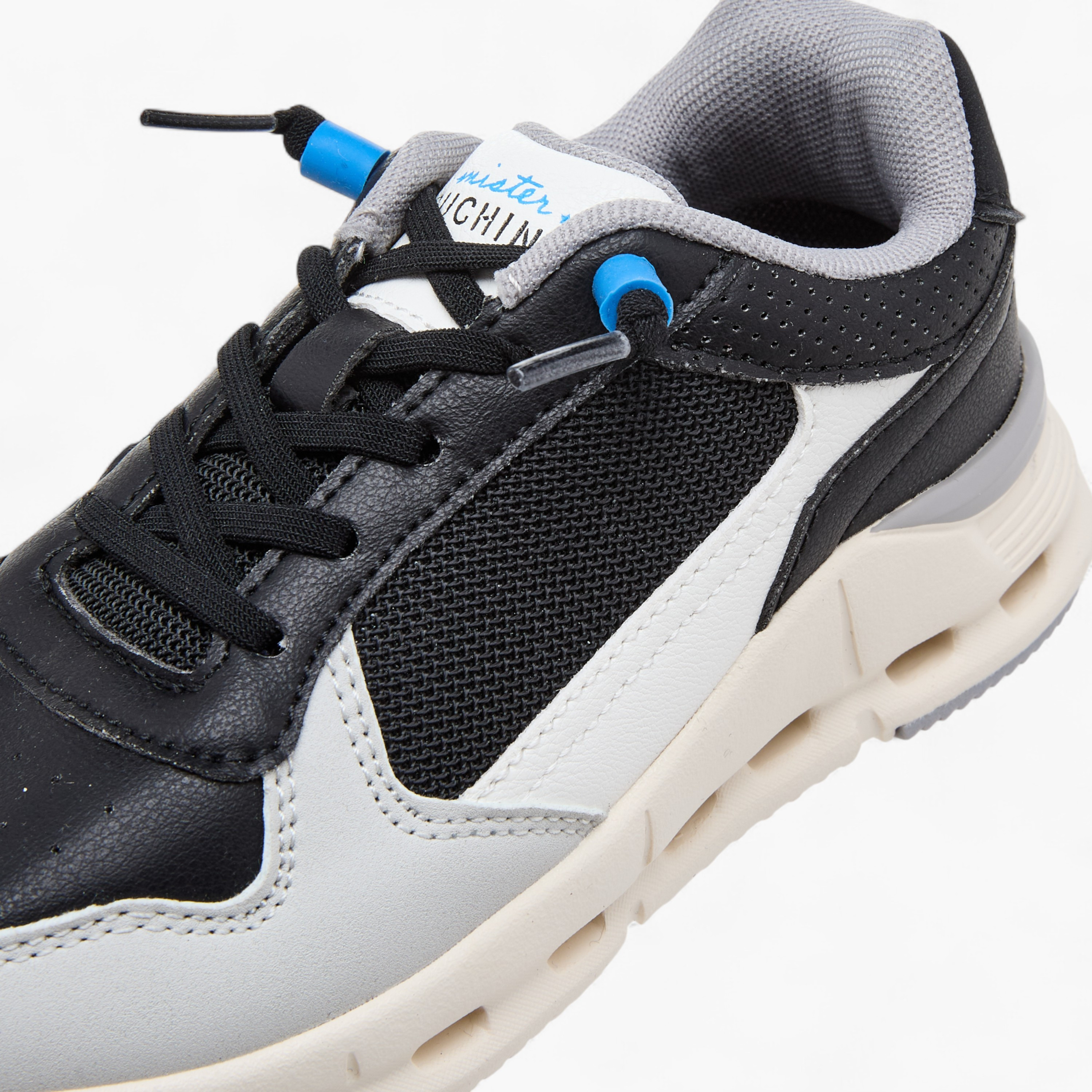 Mister Duchini Panelled Lace-Up Sneakers-boys-shoes-sneakers-image-4