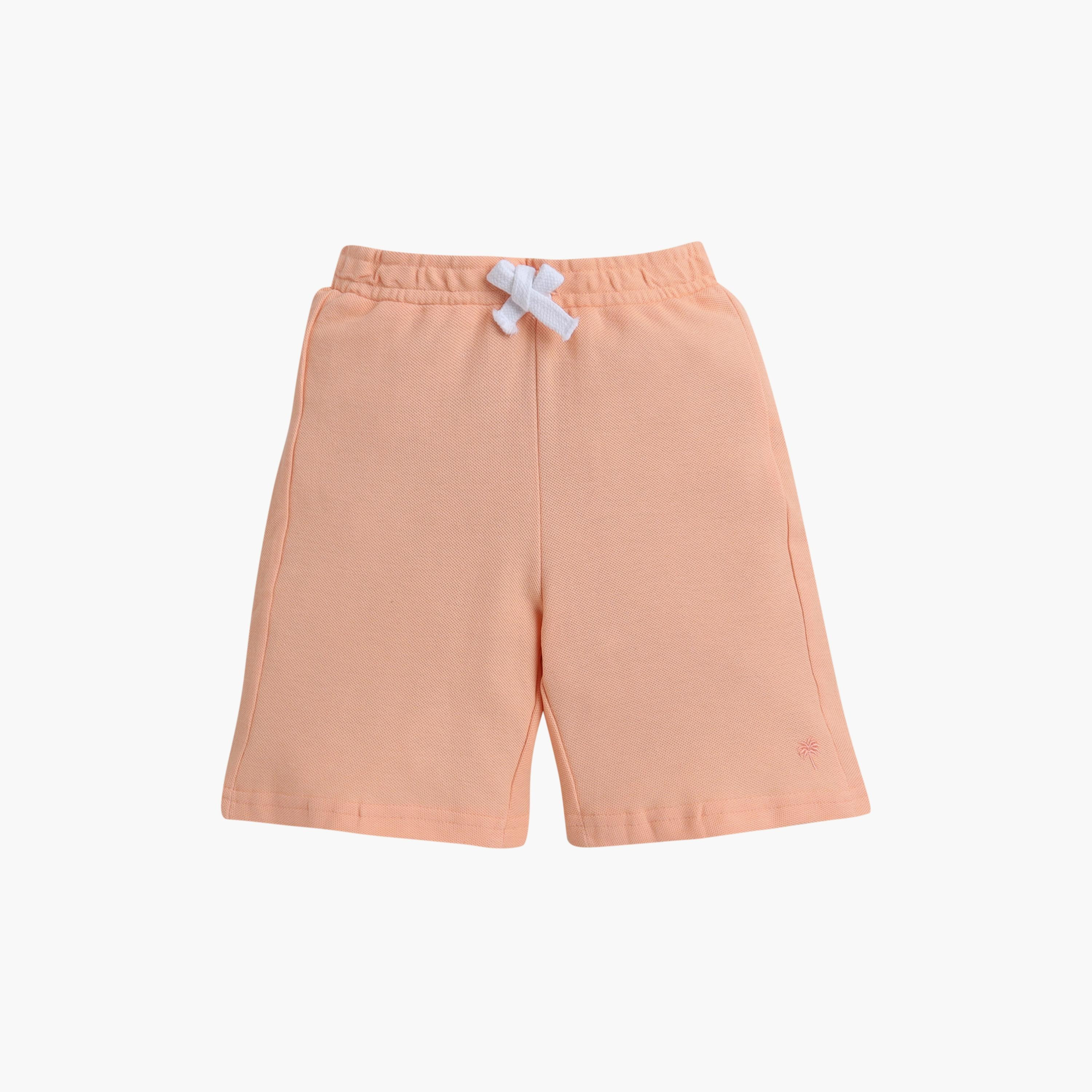 Victor and Jane 2-Piece Solid Elasticated Shorts-boys-clothing-bottoms-shorts-image-2