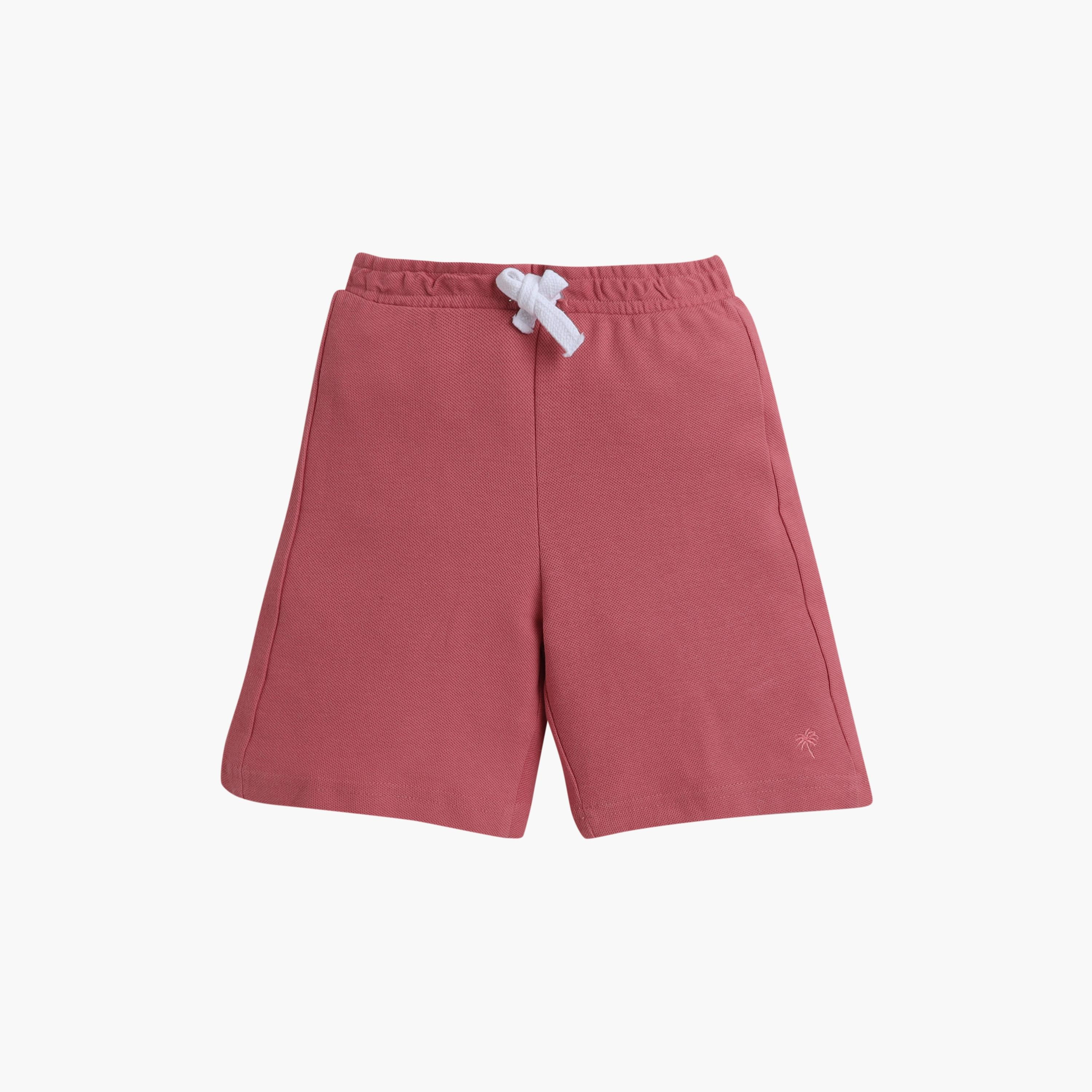 Victor and Jane 2-Piece Solid Elasticated Shorts-boys-clothing-bottoms-shorts-image-3