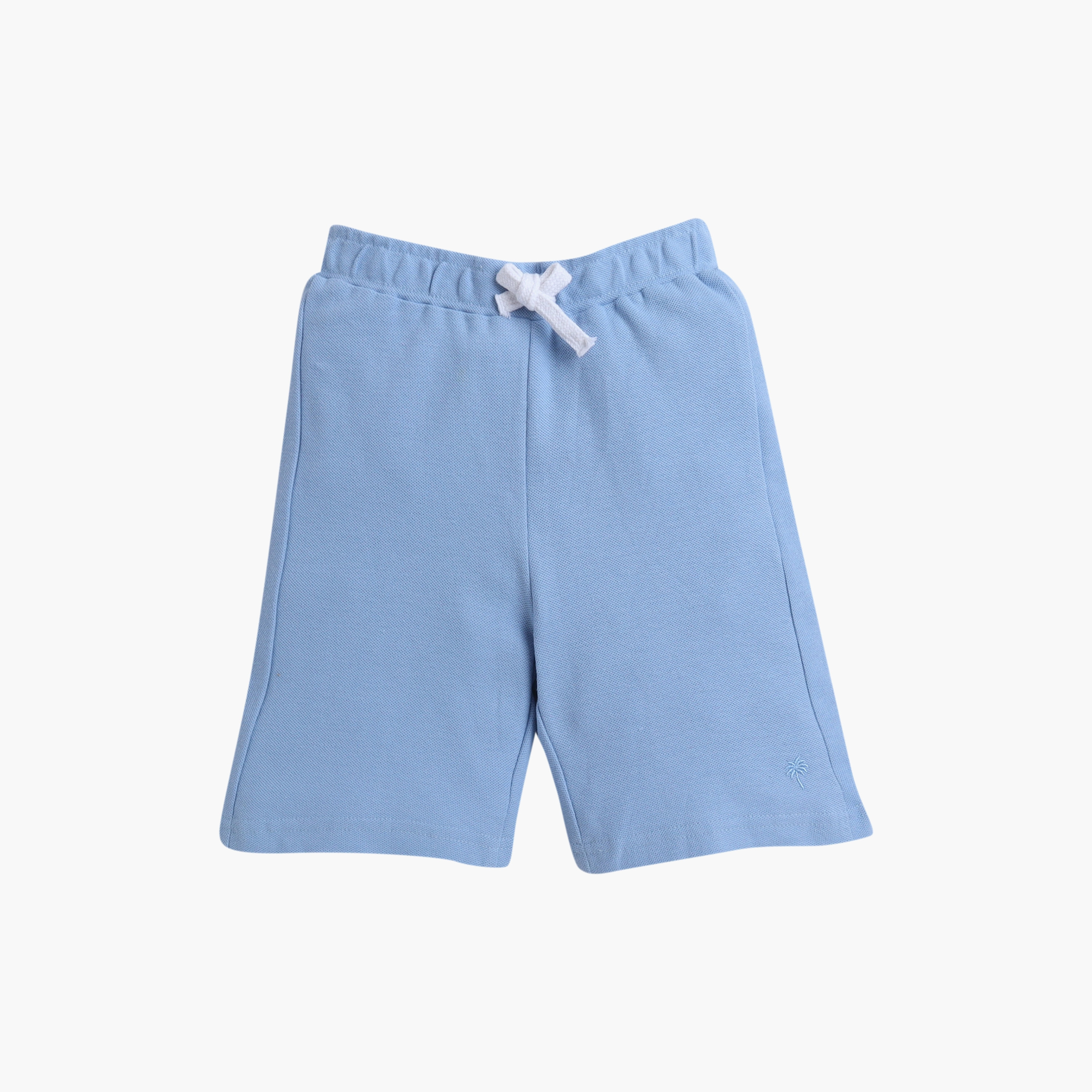 شورت فيكتور آند جين المرن ذو القطعتين - بيج وأزرق فاتح-boys-clothing-bottoms-shorts-image-2
