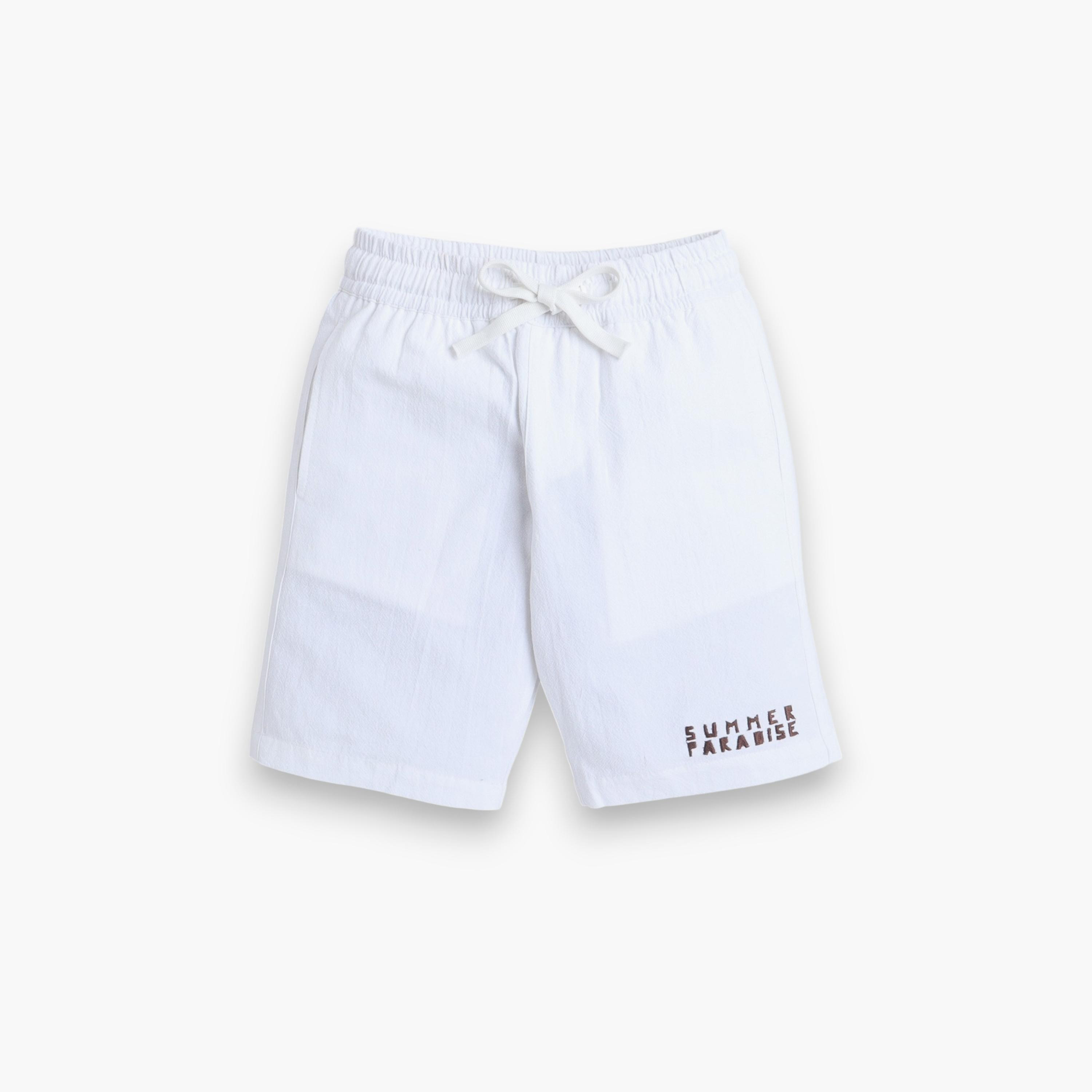 Victor and Jane 2-Piece Printed Short Sleeves Shirt with Shorts-boys-clothing-setsandcoords-image-4