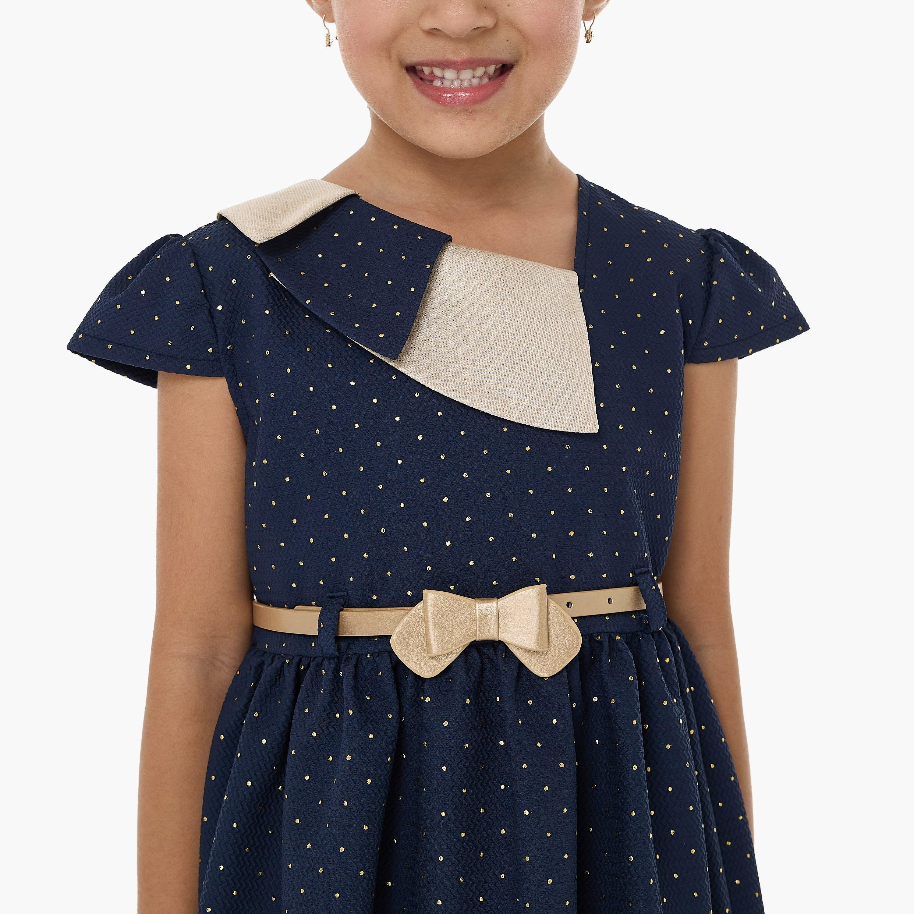 Victor and Jane Printed Cap Sleeves Dress-girls-clothing-dressesandjumpsuits-image-5