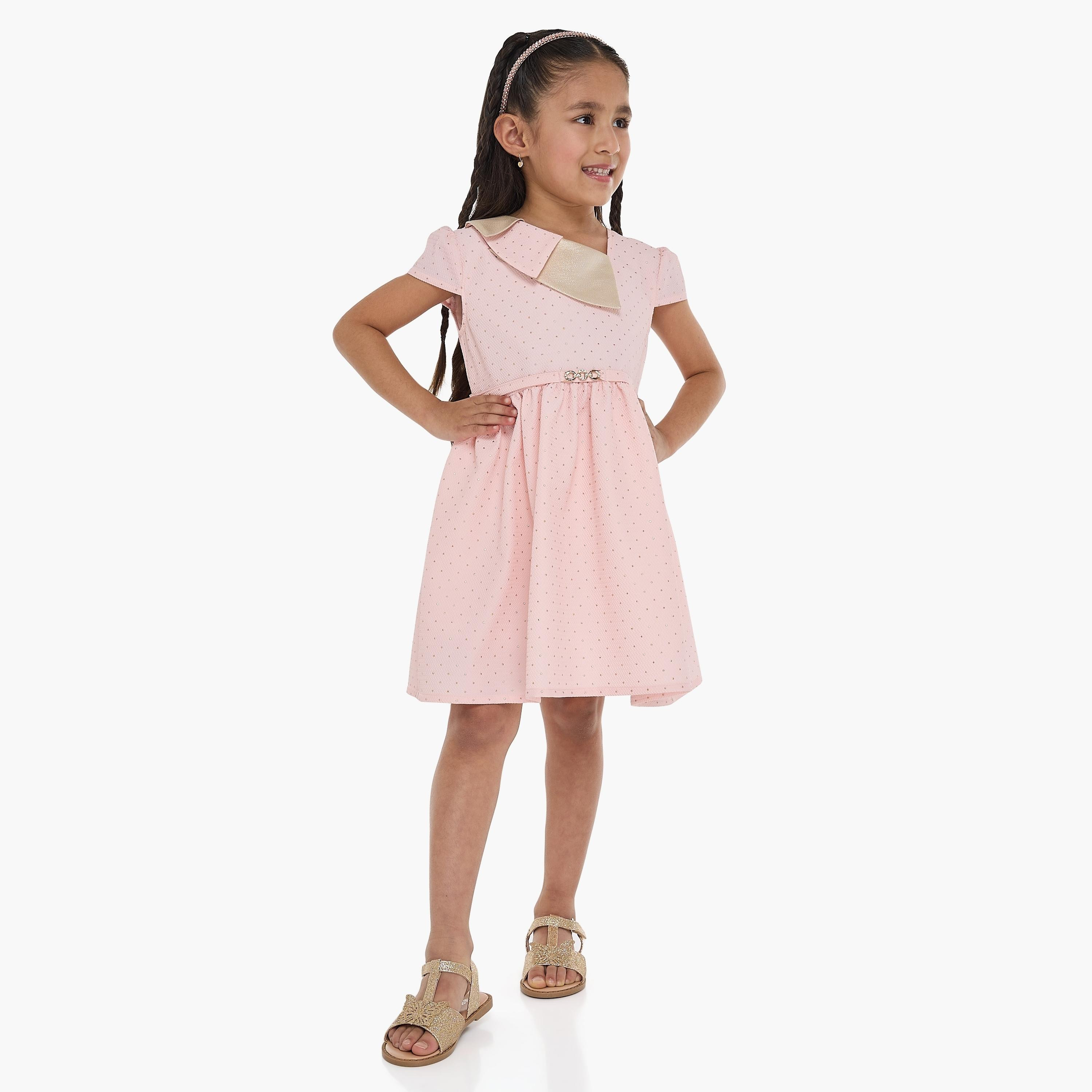 Victor and Jane Printed Cap Sleeves Dress-girls-clothing-dressesandjumpsuits-image-1