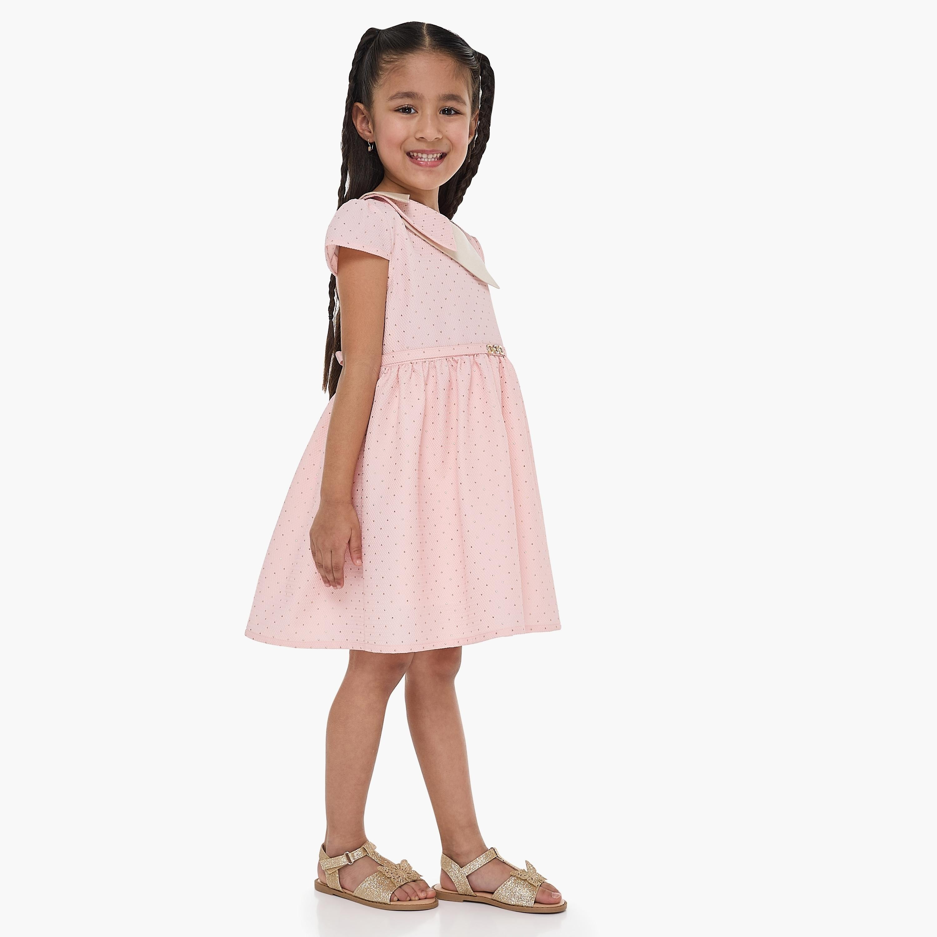 Victor and Jane Printed Cap Sleeves Dress-girls-clothing-dressesandjumpsuits-image-3
