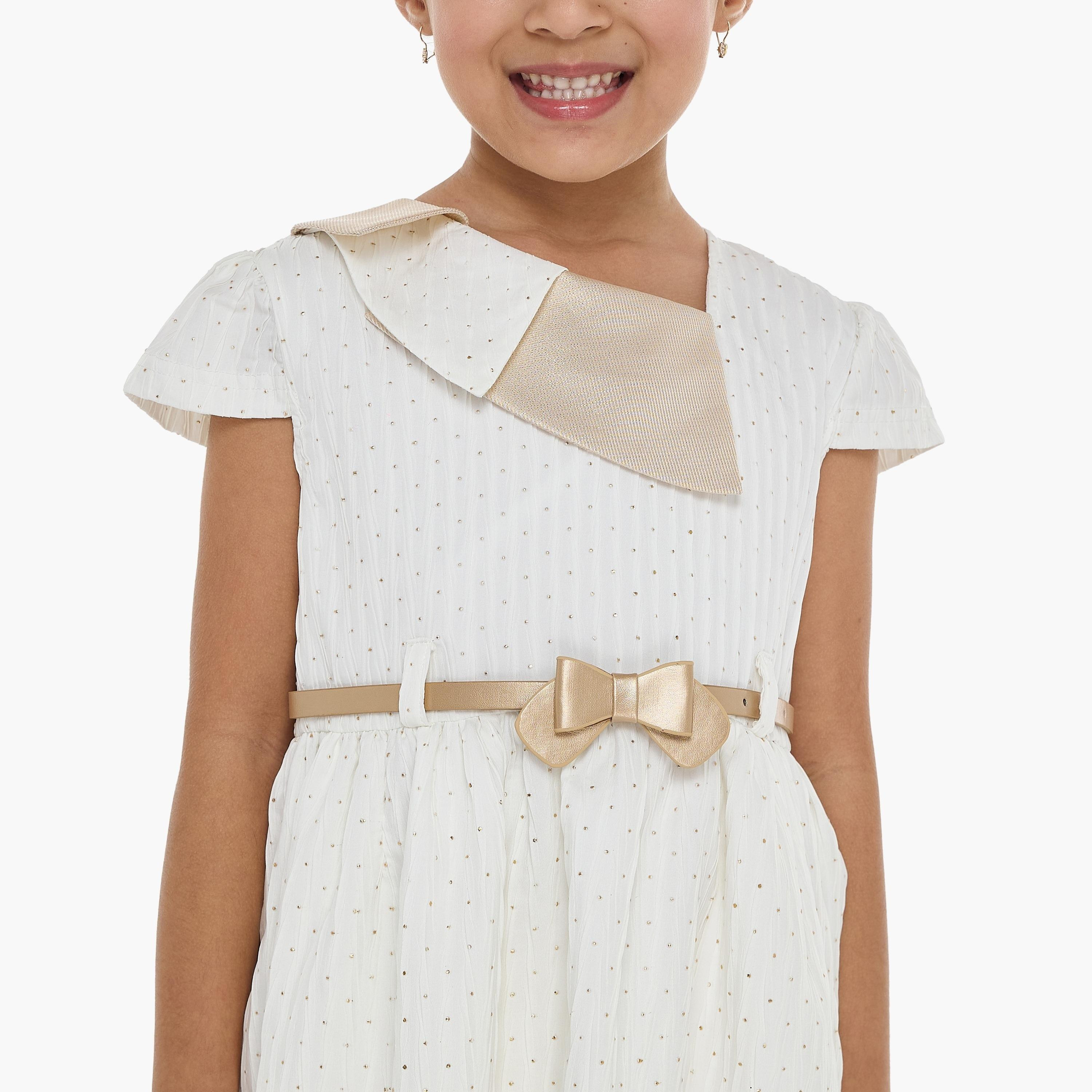 فستان بطبعات وأكمام كاب من فيكتور اند جين-girls-clothing-dressesandjumpsuits-image-5