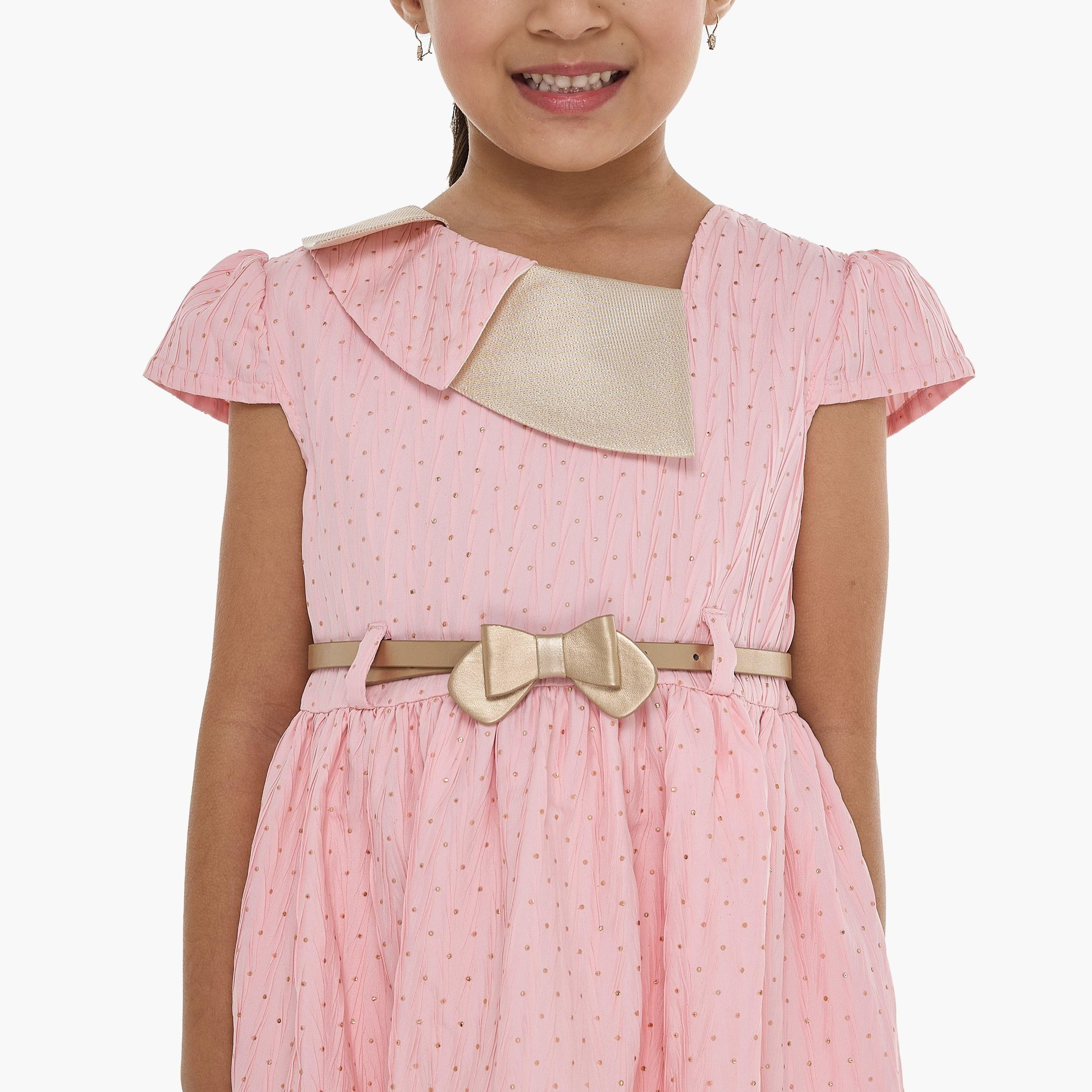 Victor and Jane Printed Cap Sleeves Dress-girls-clothing-dressesandjumpsuits-image-5