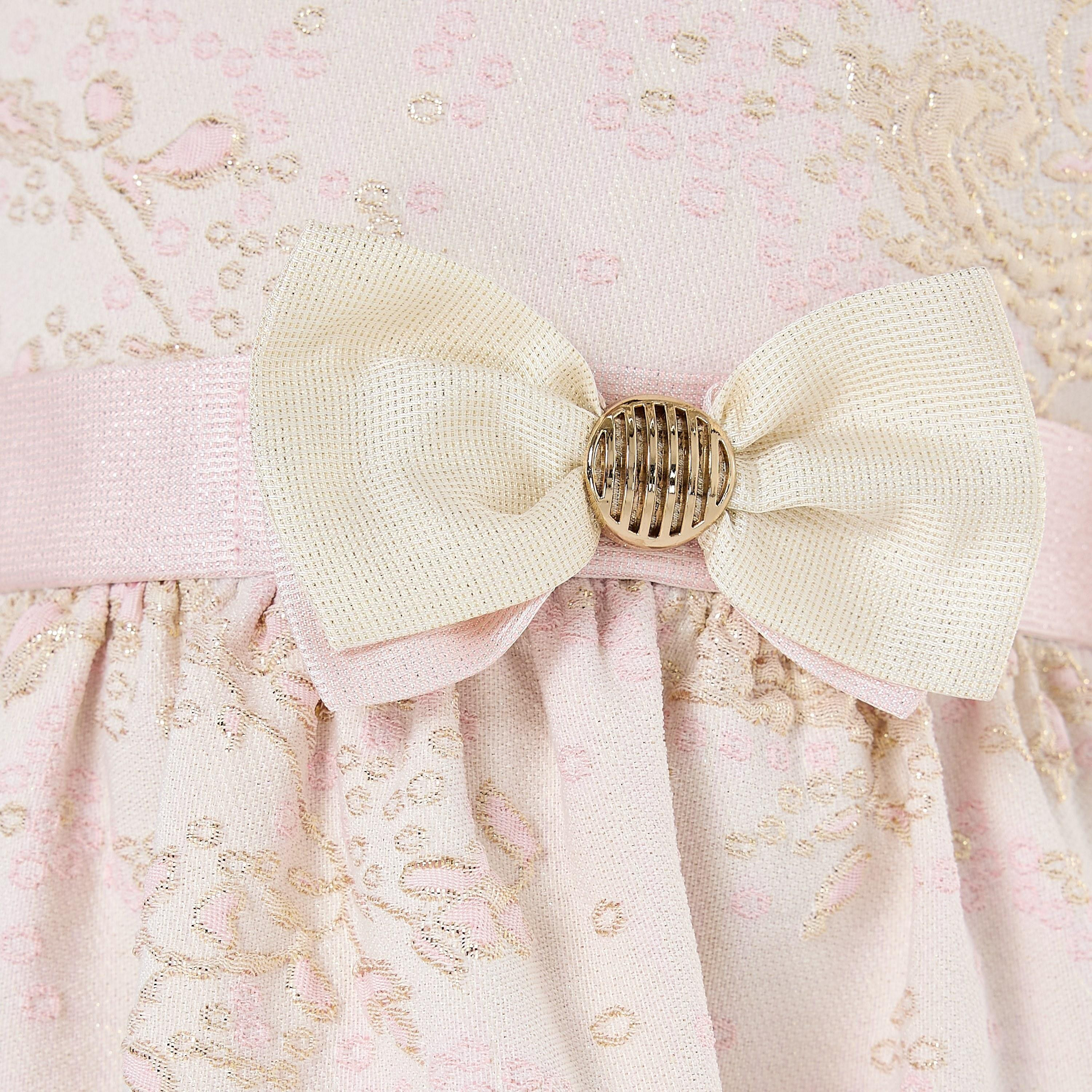 فستان بأكمام كاب مزين من فيكتور اند جين-girls-clothing-dressesandjumpsuits-image-6