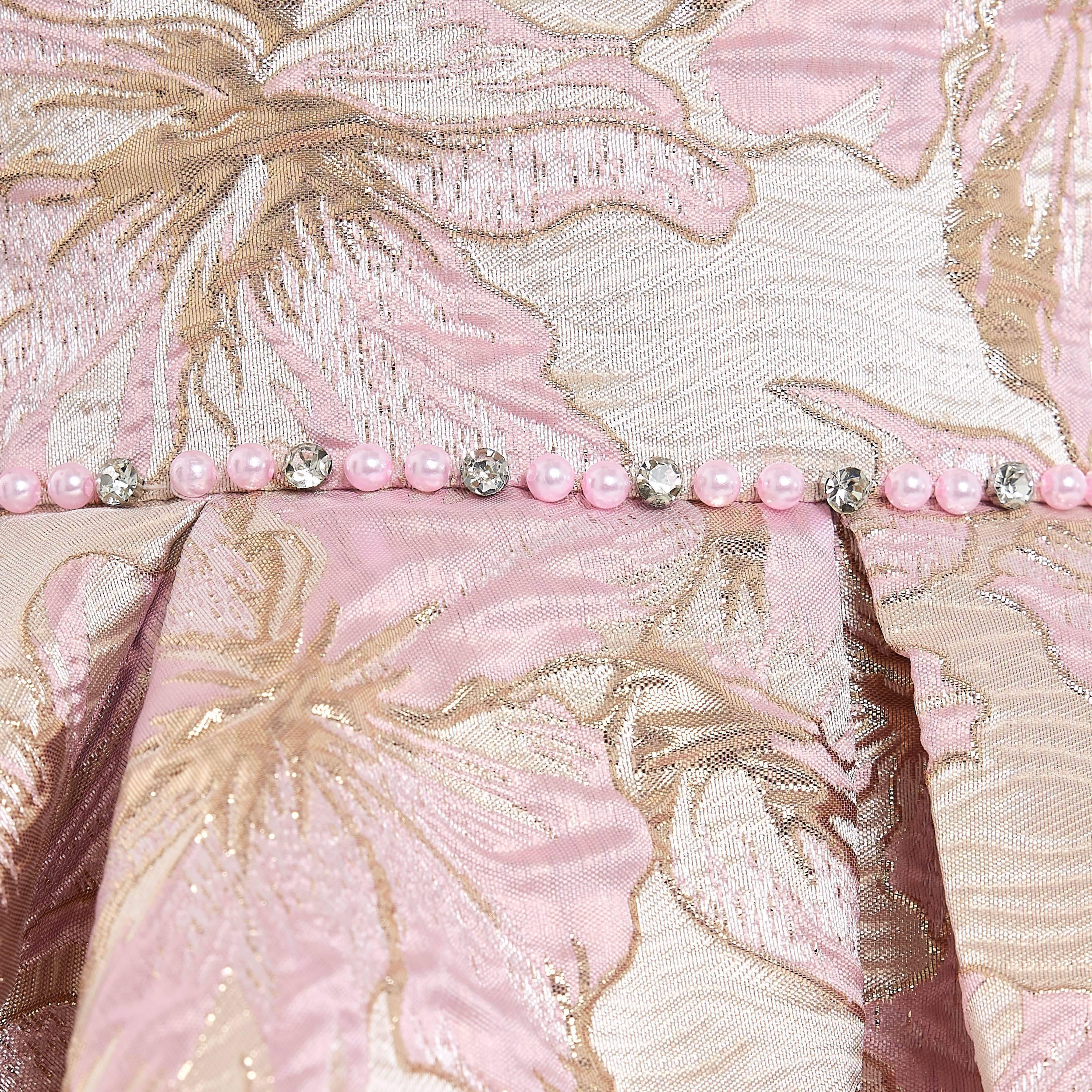 Victor and Jane Floral Printed Cap Sleeves Dress-girls-clothing-dressesandjumpsuits-image-7