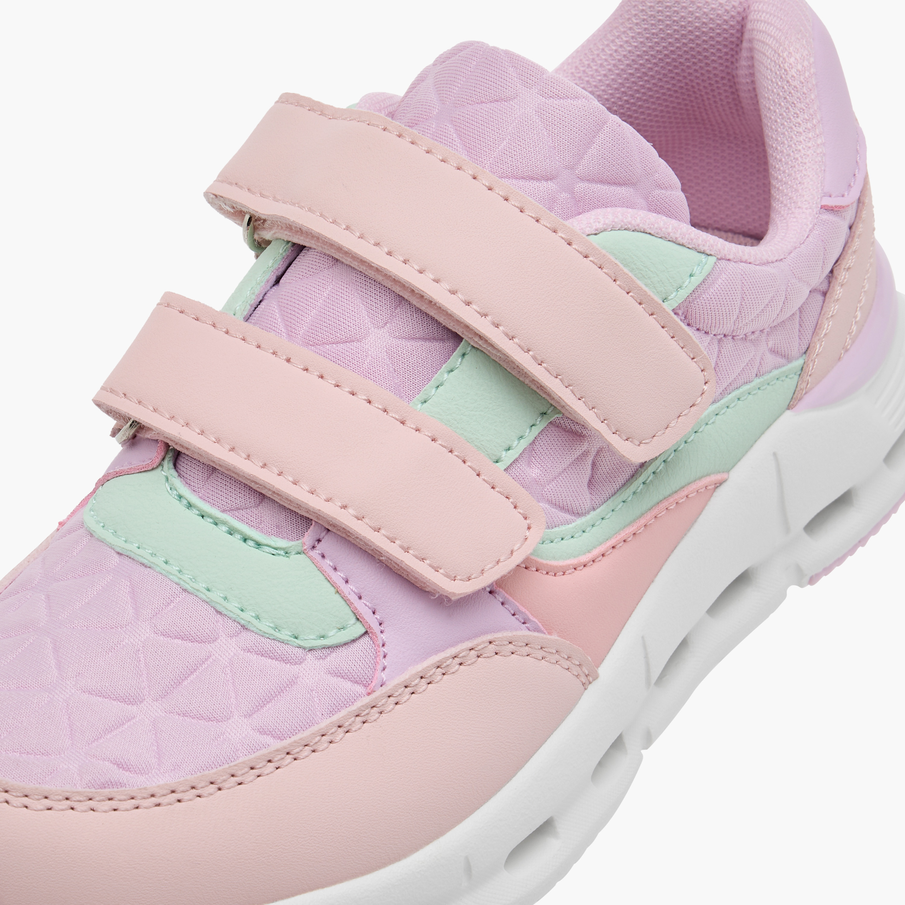 حذاء سنيكرز متعدد التصاميم بشريط إغلاق لاصق من ليتل ميسي-girls-shoes-sneakers-image-4