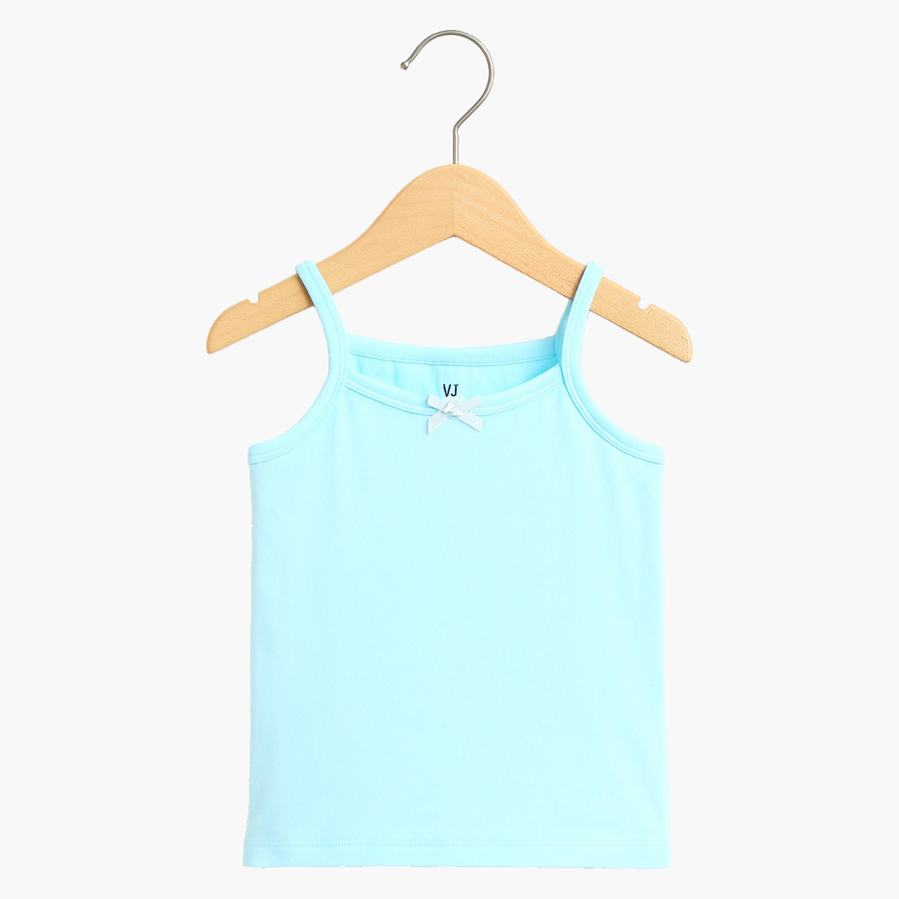 مجموعة من 3 قطع من قمصان داخلية قطنية بحمالات رفيعة من فيكتور آند جين-girls-clothing-innerwear-vests-image-3
