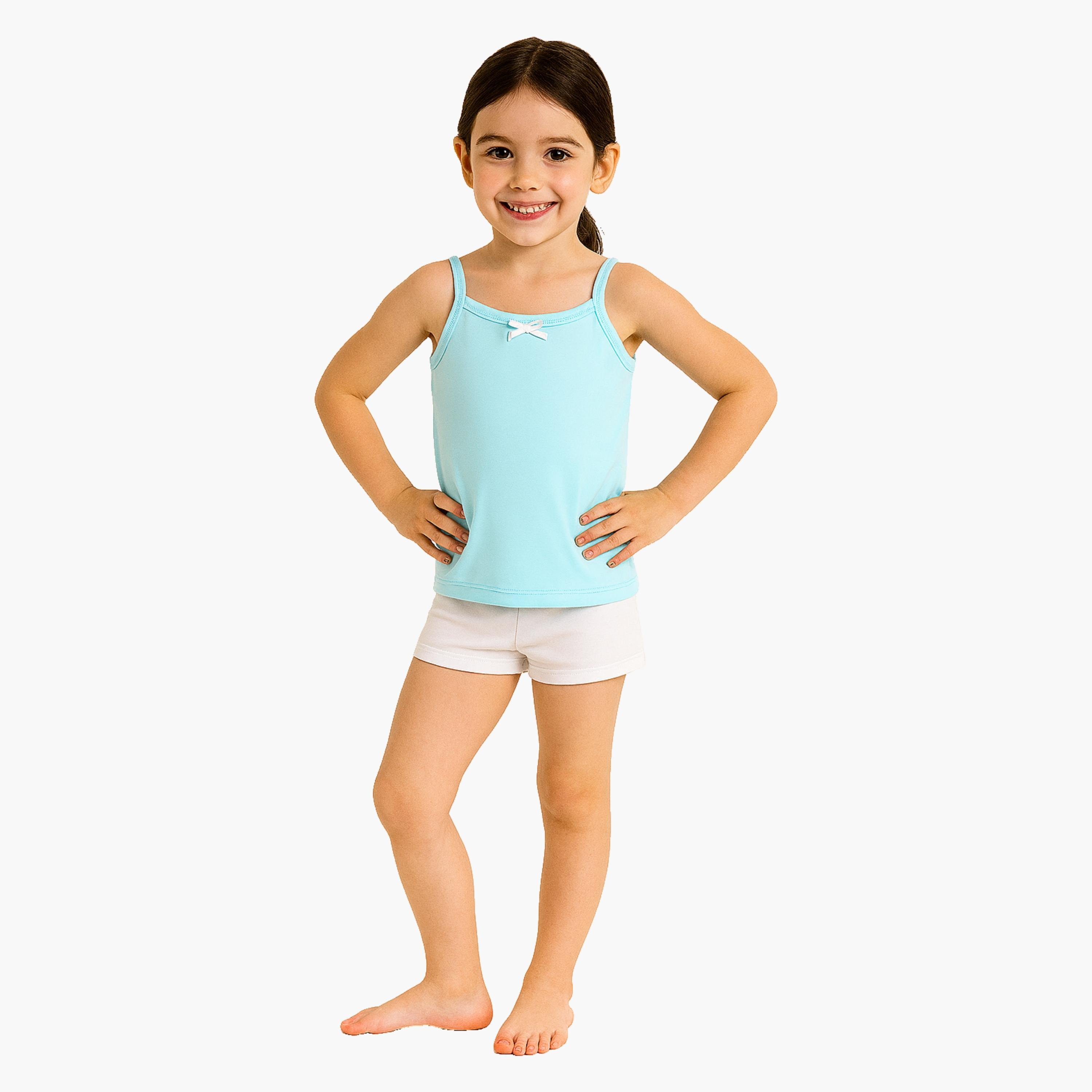 مجموعة من 3 قطع من قمصان داخلية قطنية بحمالات رفيعة من فيكتور آند جين-girls-clothing-innerwear-vests-image-7