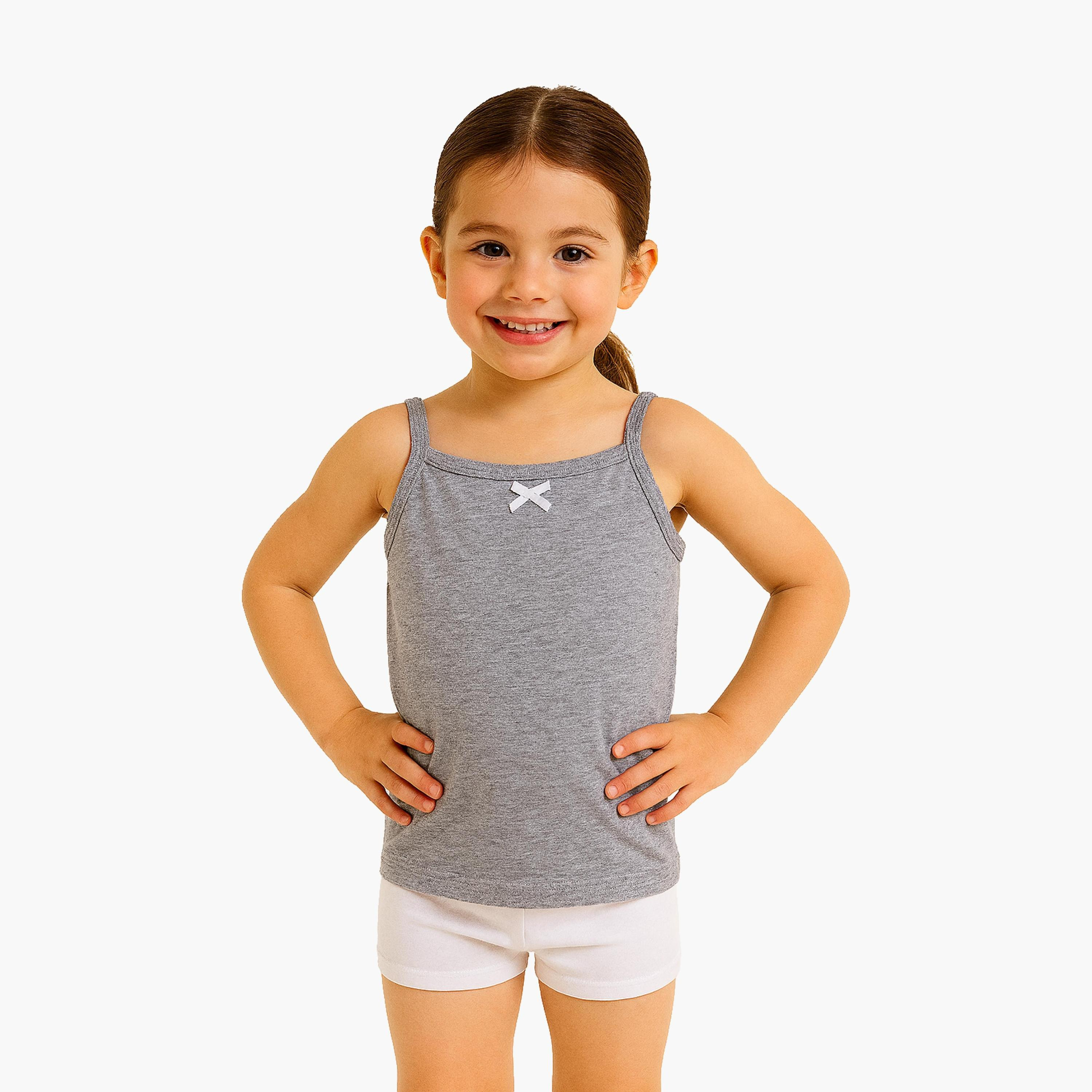 مجموعة من 3 قطع من القمصان الداخلية القطنية المريحة من فيكتور آند جين-girls-clothing-innerwear-vests-image-6