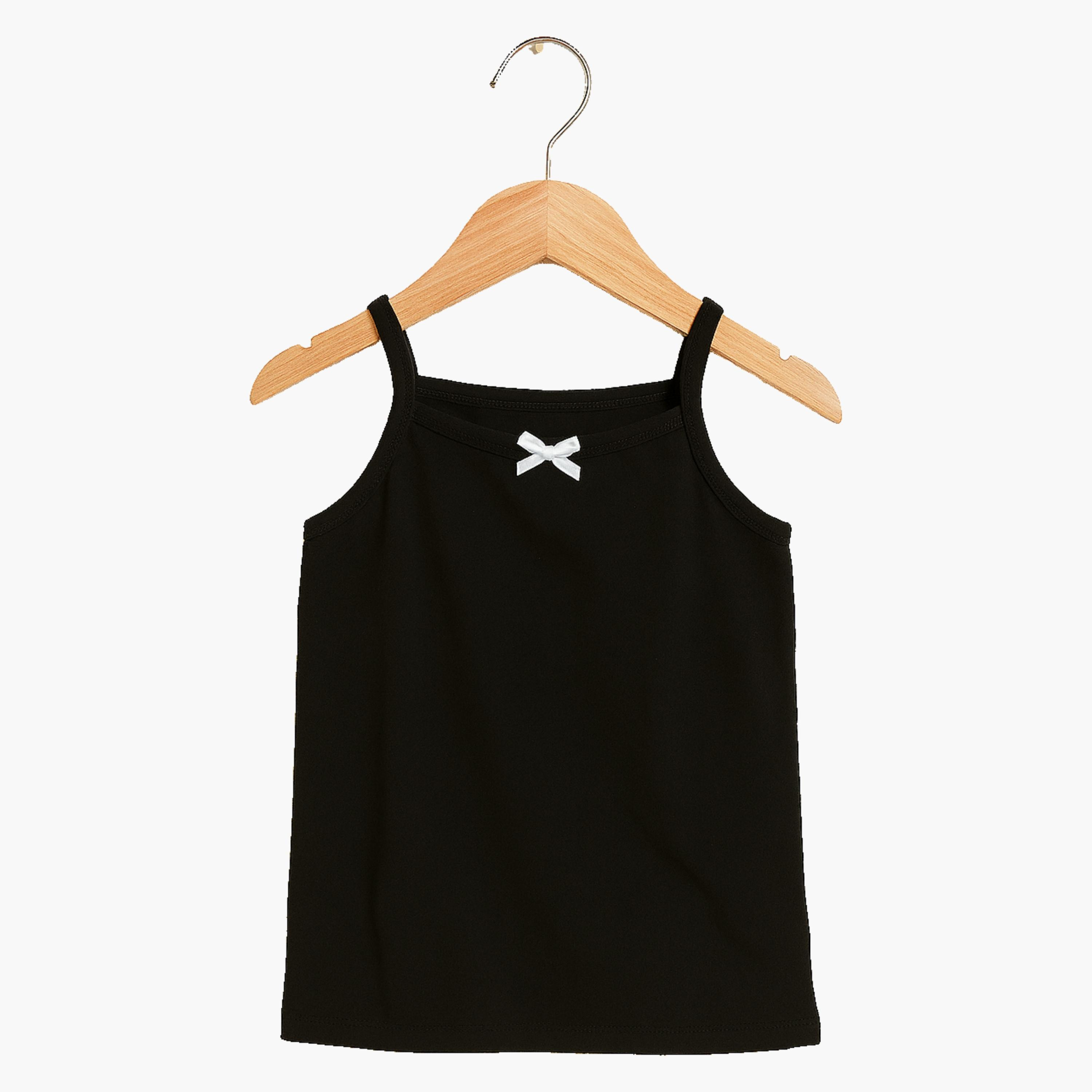 Victor and Jane 3-Piece Cotton Comfort Fit Camisoles-girls-clothing-innerwear-vests-image-3