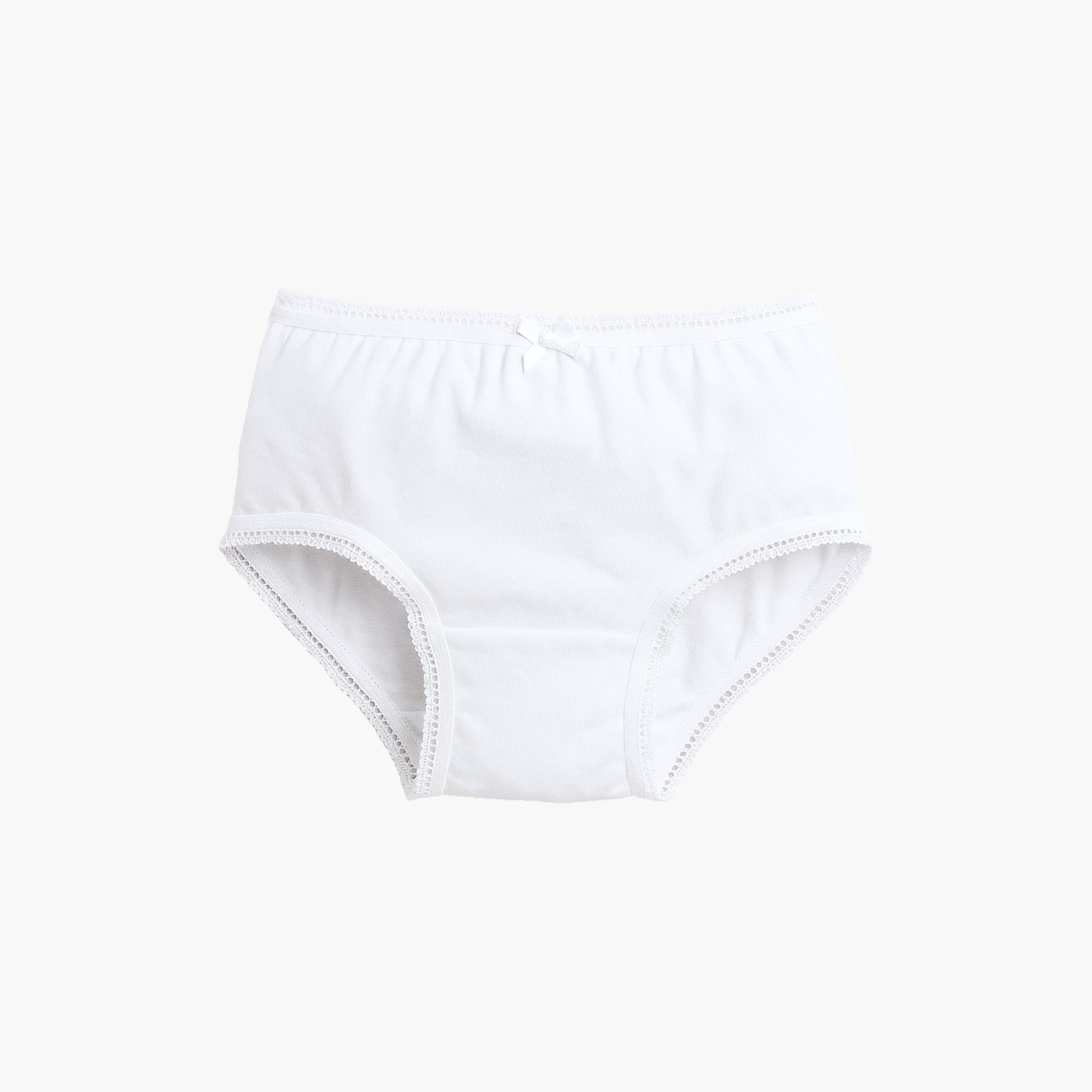 مجموعة من 3 قطع من السراويل الداخلية القطنية بألوان محايدة من فيكتور آند جين-girls-clothing-innerwear-panties-image-2