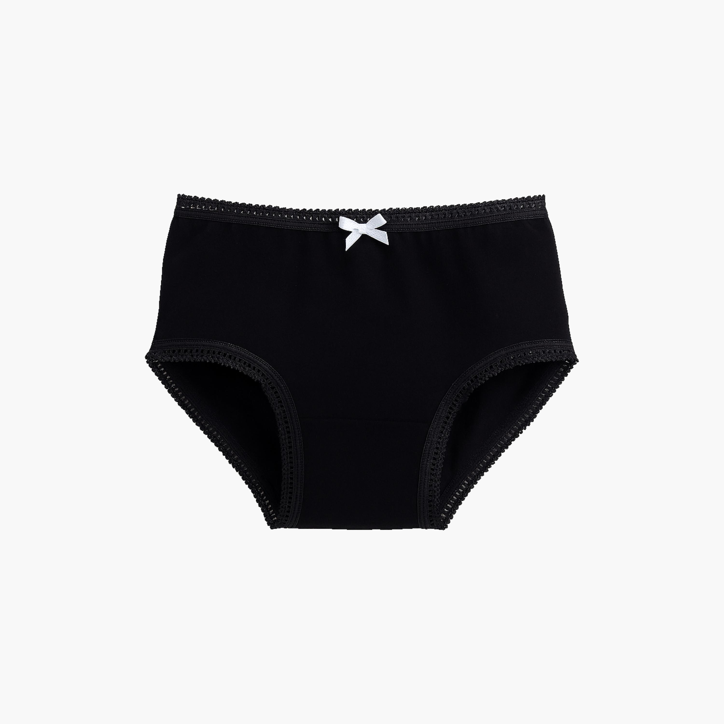 مجموعة من 3 قطع من السراويل الداخلية القطنية بألوان محايدة من فيكتور آند جين-girls-clothing-innerwear-panties-image-3