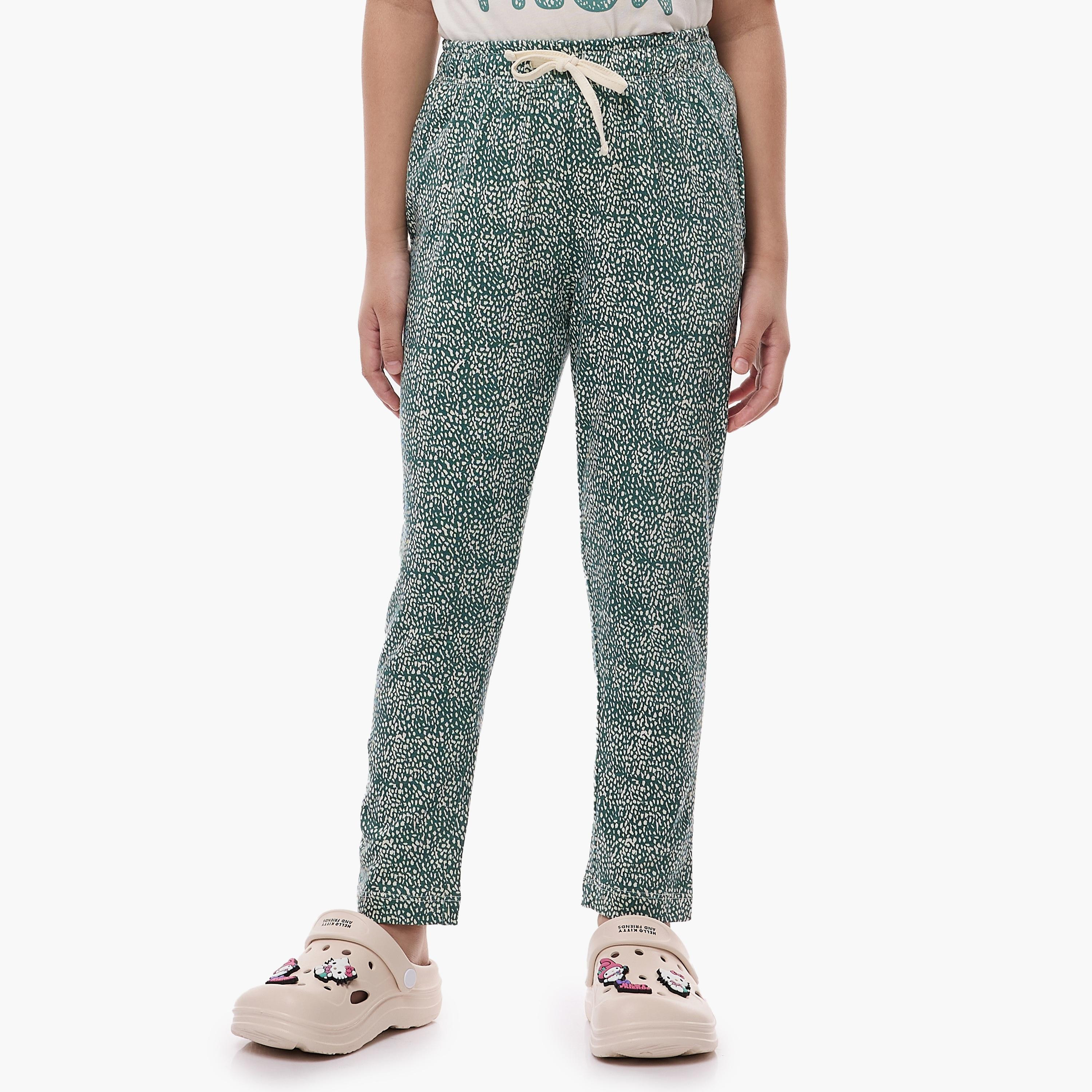 Victor and Jane 2-Piece Printed Short Sleeves T-Shirt with Pyjama-girls-clothing-nightwear-image-4